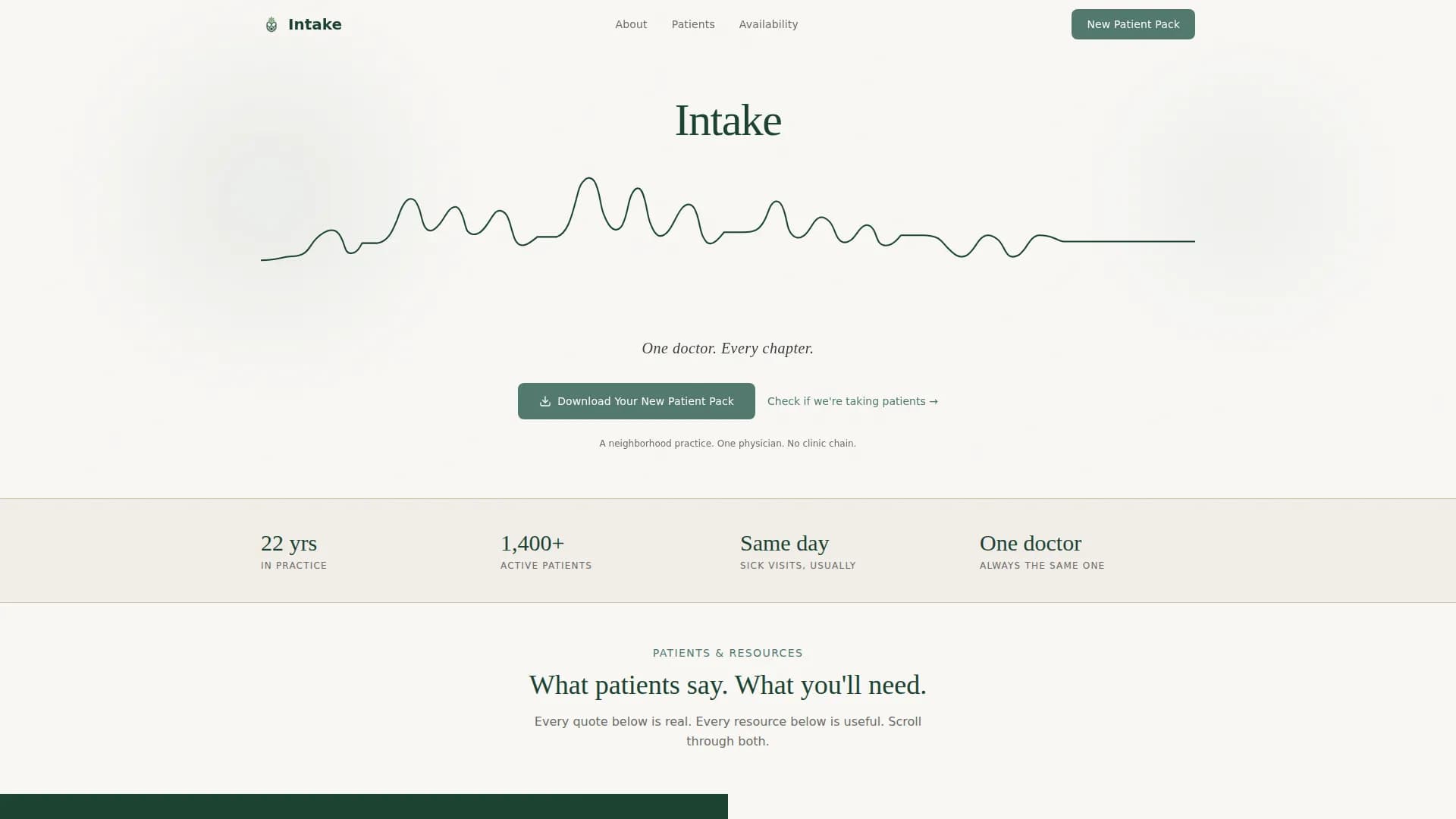 Family Doctor Reviews Website Template