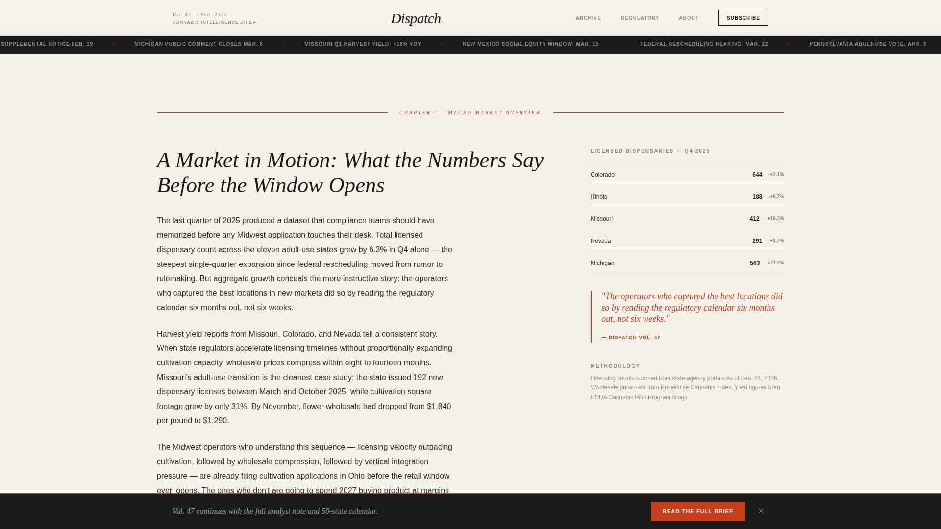 Cannabis Blog & Media Privacy Policy Website Template