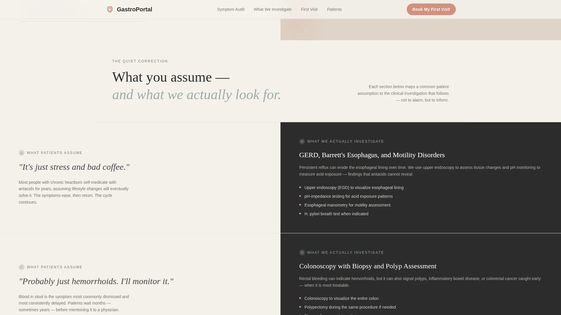 Digest - Patient Portal Landing page Template