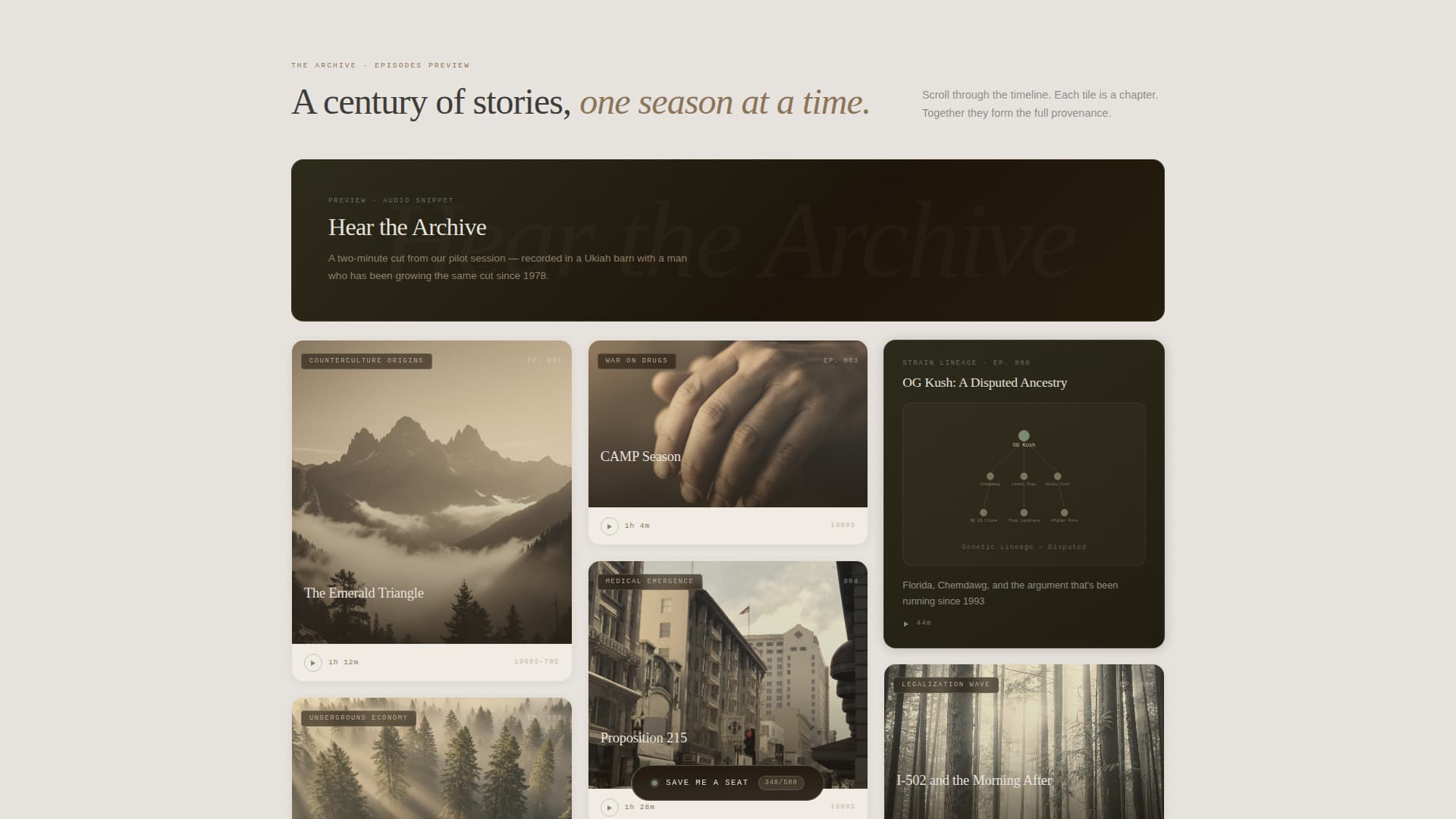 Cannabis Blog & Media Pre-Launch Website Template
