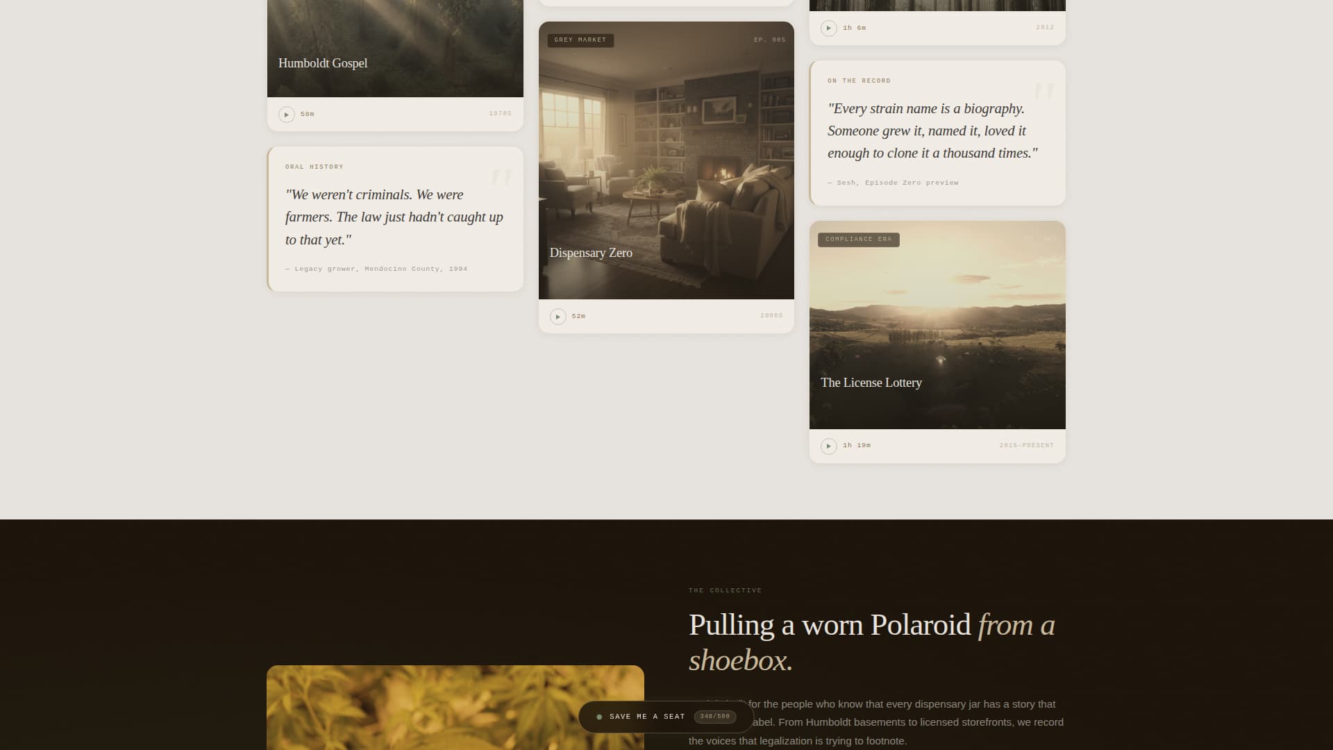 Cannabis Blog & Media Pre-Launch Website Template