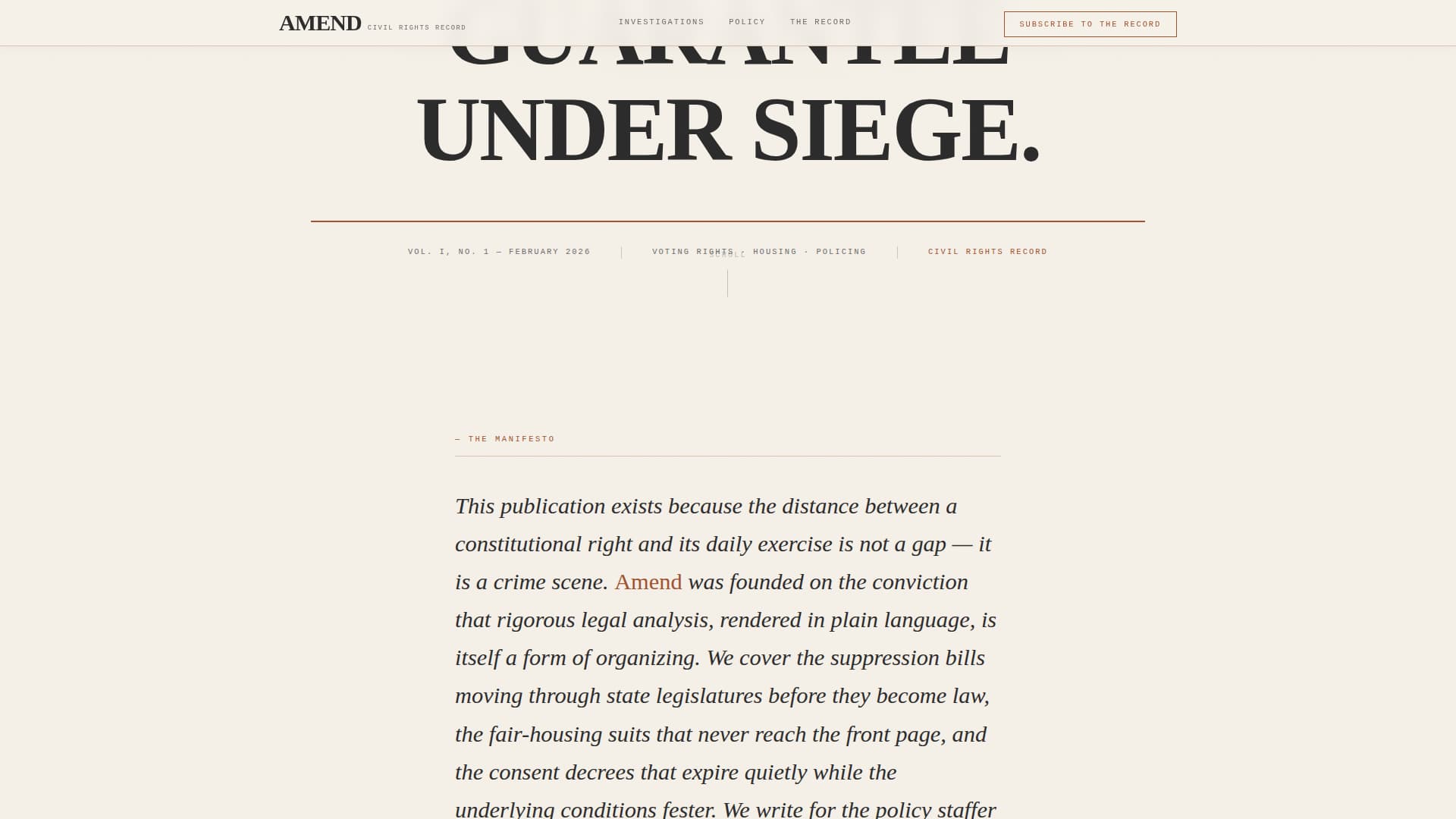 Legal & Policy Blog Reviews Website Template