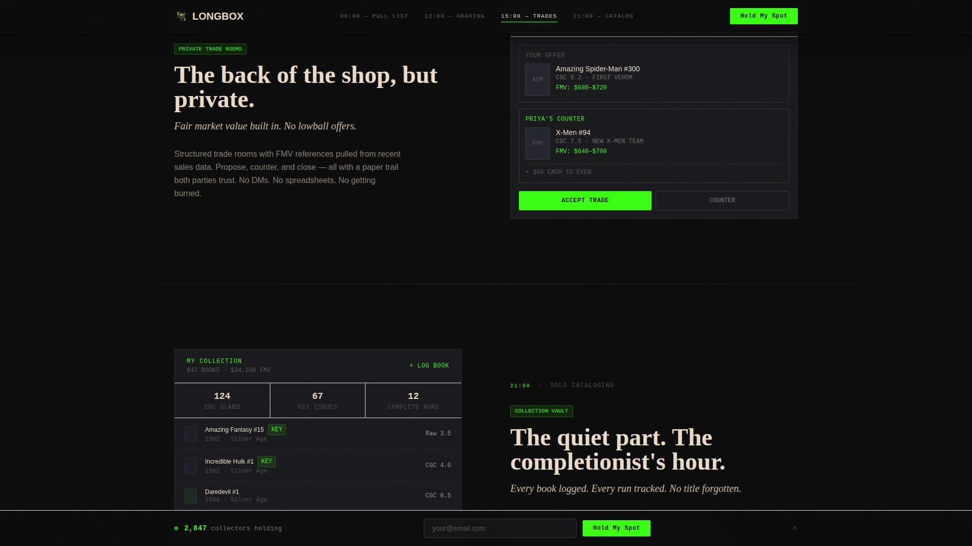 Comic - Premium Book Landing Page Template