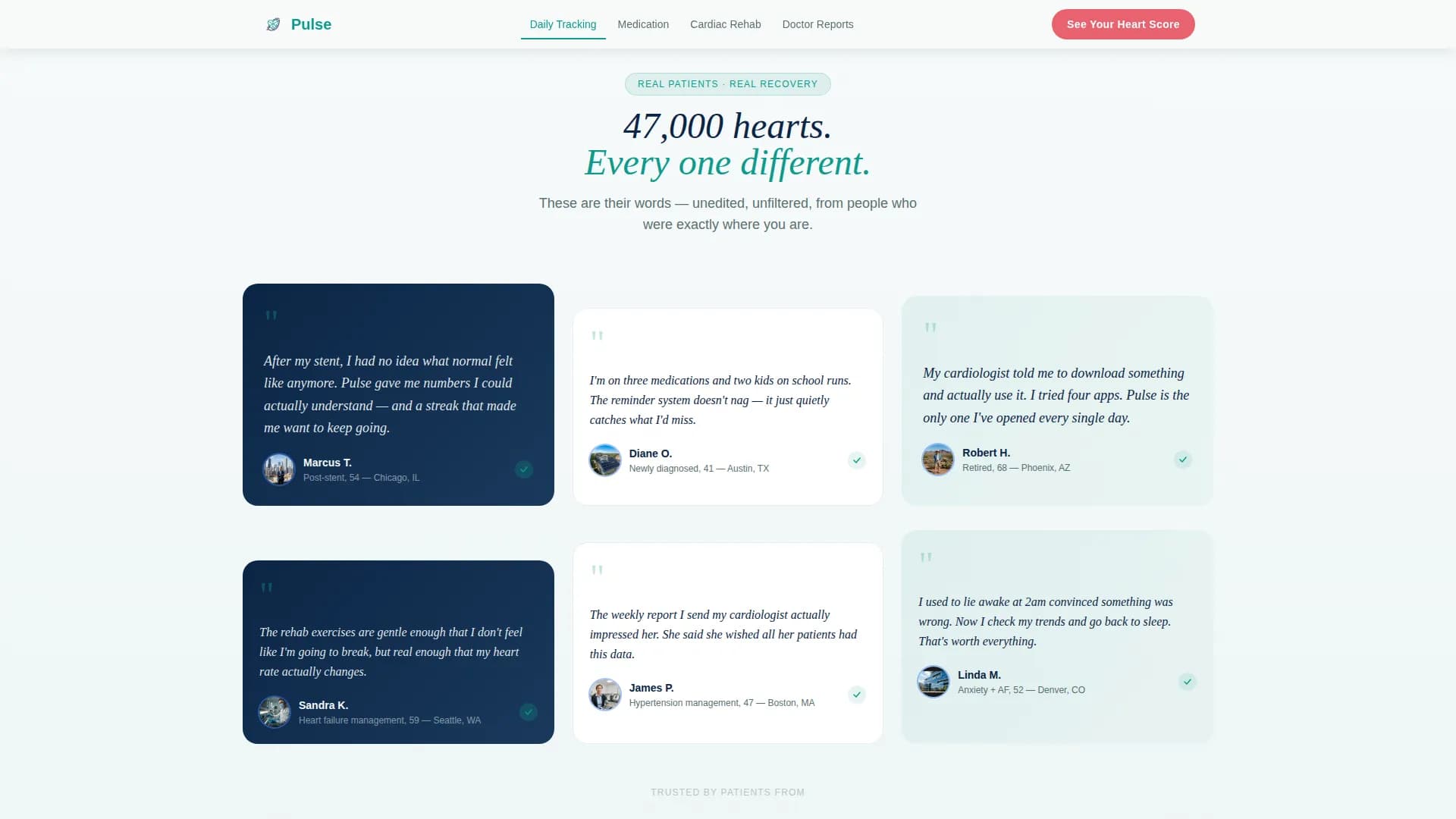 Pulse — Transformative Mental Health Landing Page Template