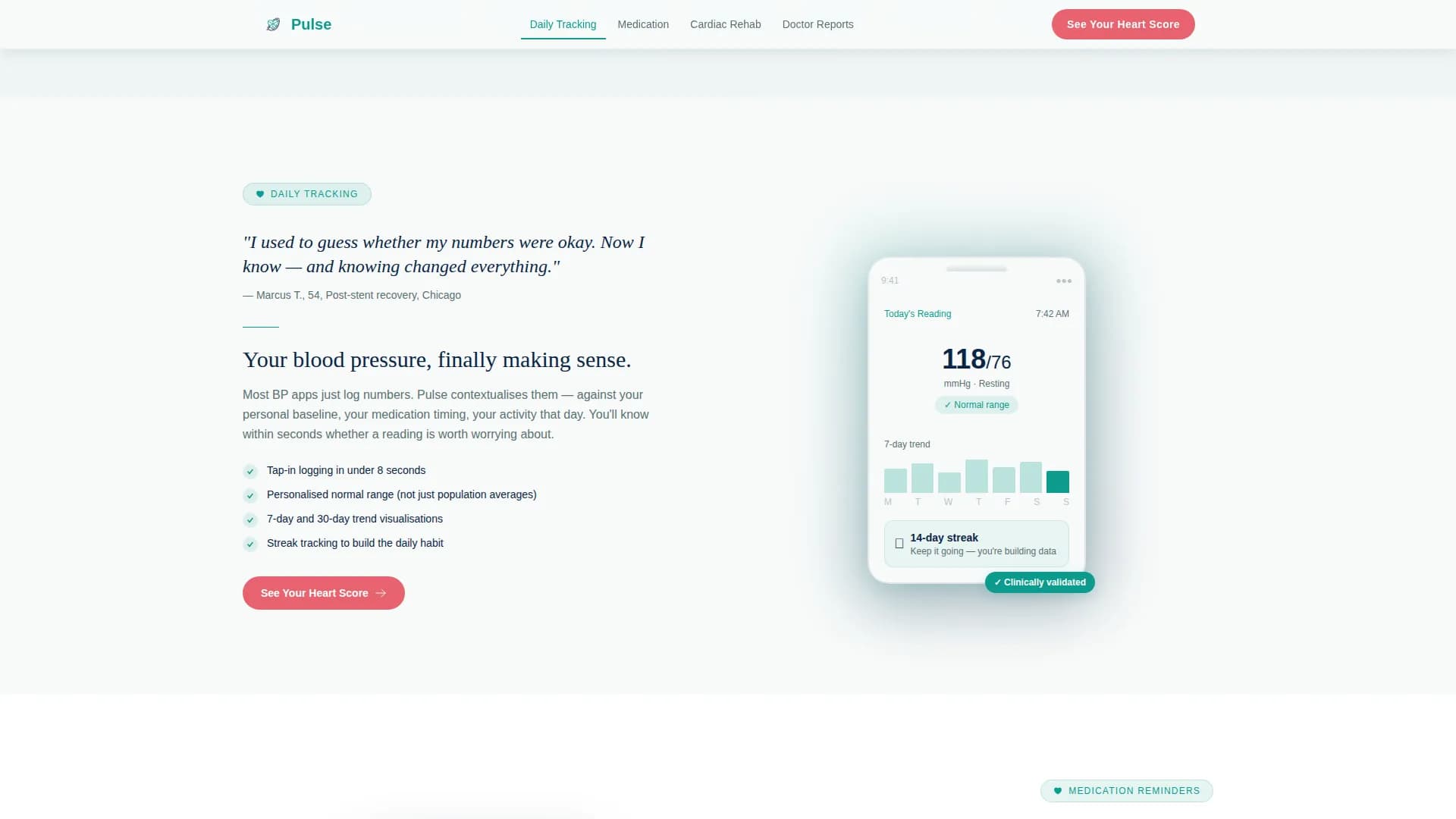 Pulse — Transformative Mental Health Landing Page Template