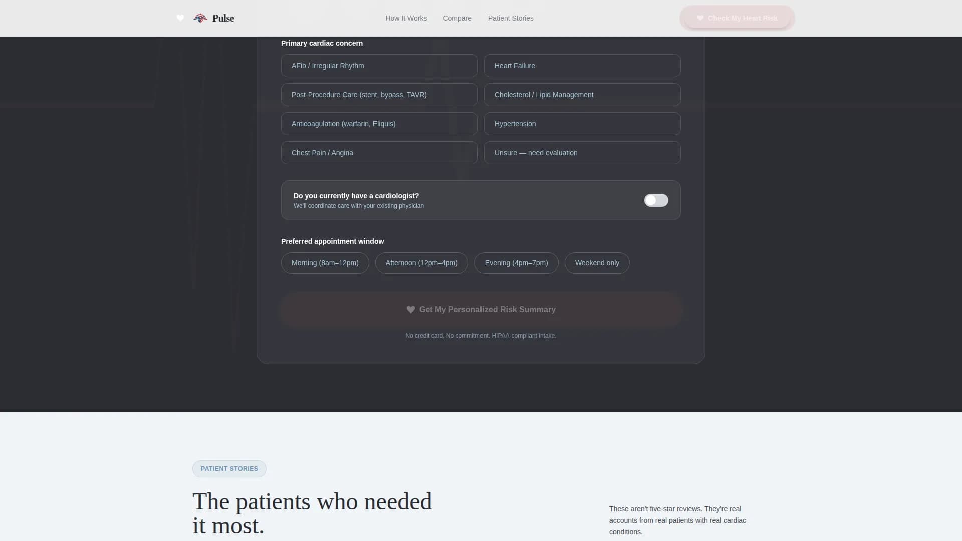 Pulse - Telehealth Services Landing Page Template