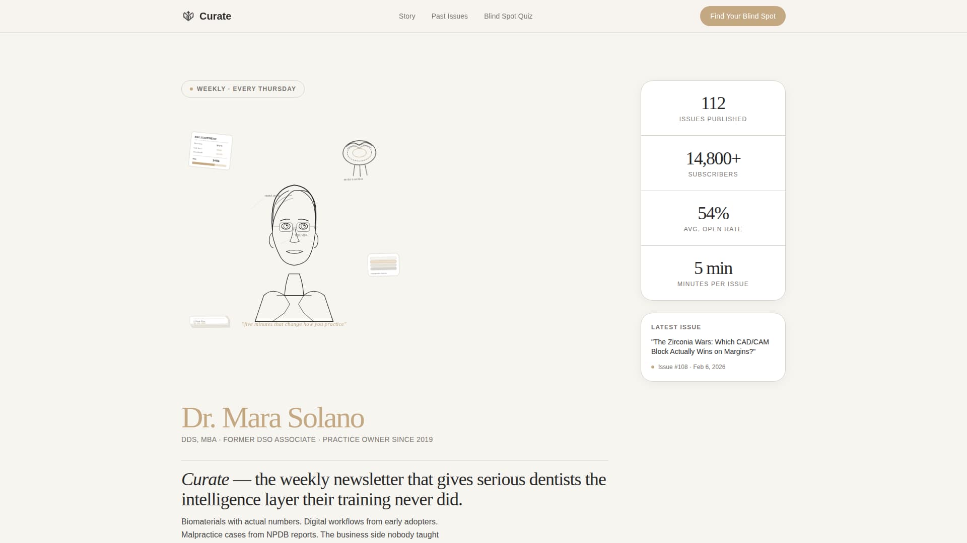 Dental Blog & Media Blog Website Template