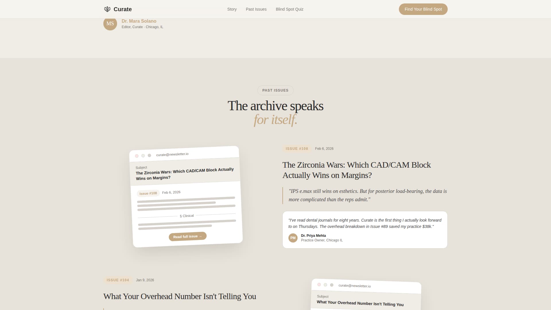 Dental Blog & Media Blog Website Template