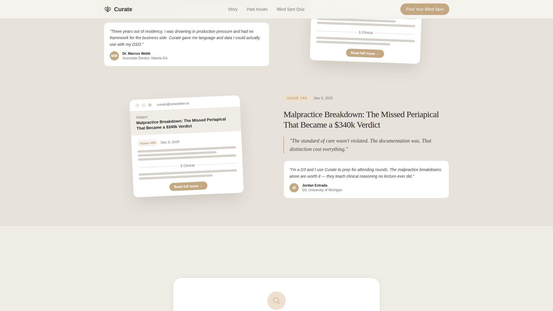 Dental Blog & Media Blog Website Template