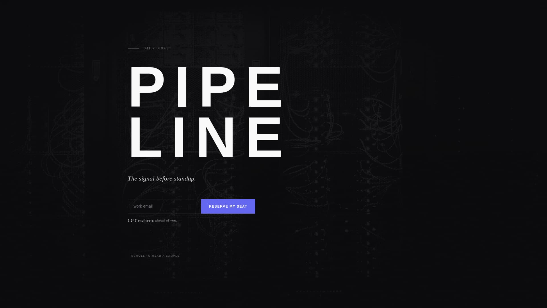 Pipeline - Authoritative DevOps Landing Page Template
