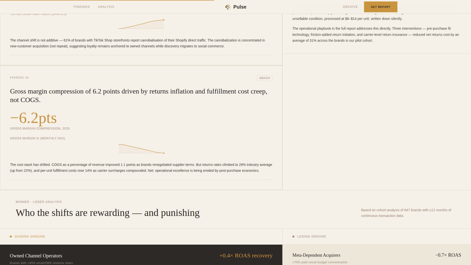 Pulse - Authoritative Ecommerce Landing Page Template