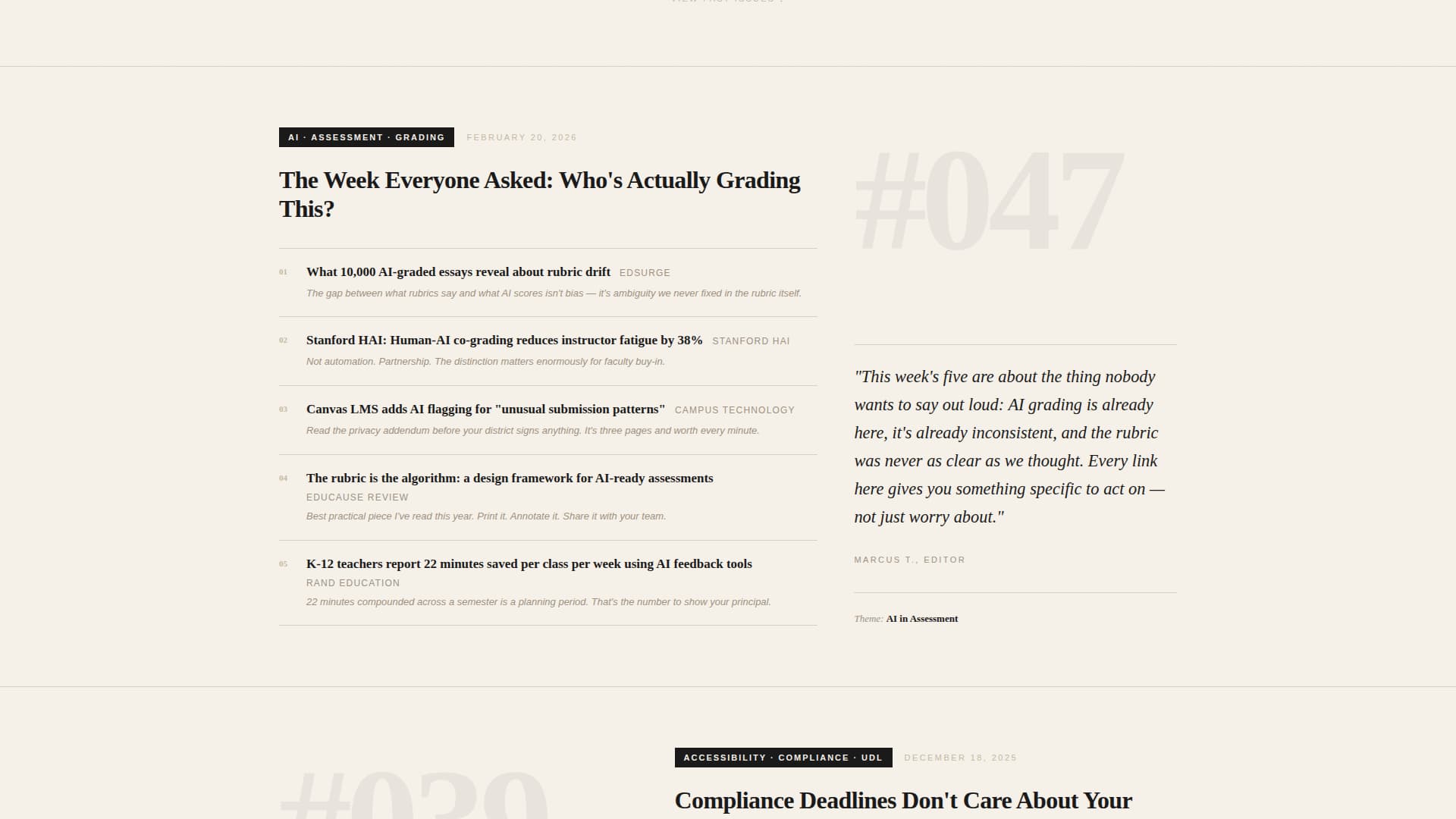 Edtech - Premium Curated Landing Page Template
