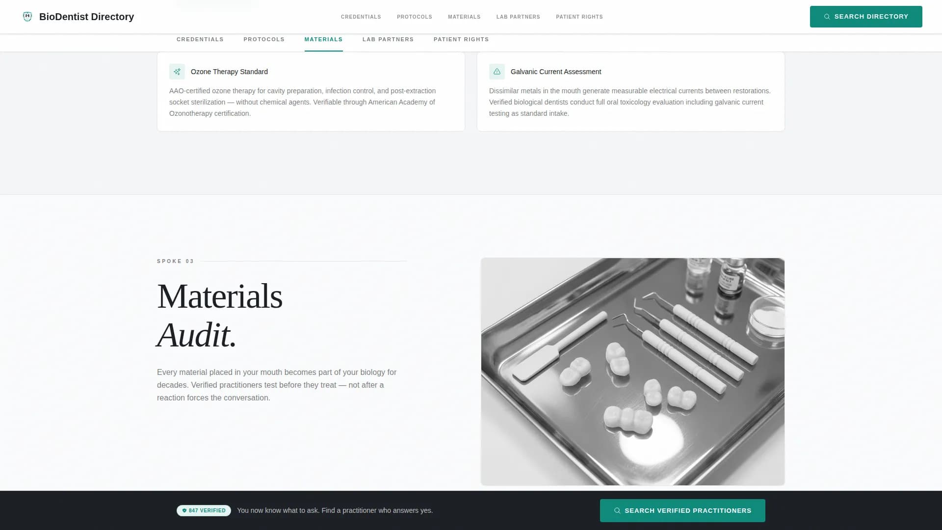 Harmony - Dentist Directory Landing Page Template