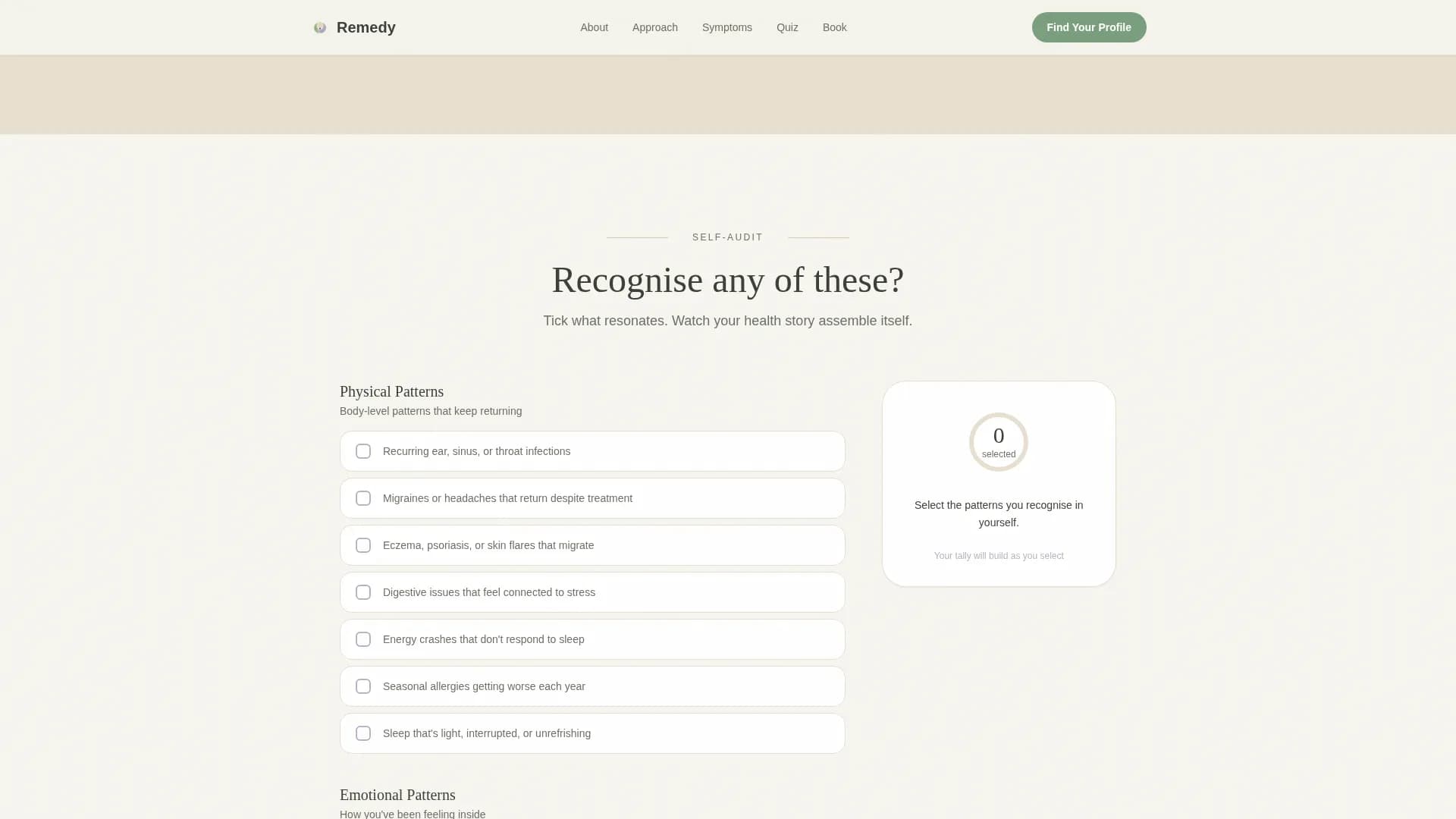 Ayurveda & Alternative Medicine Booking Website Template