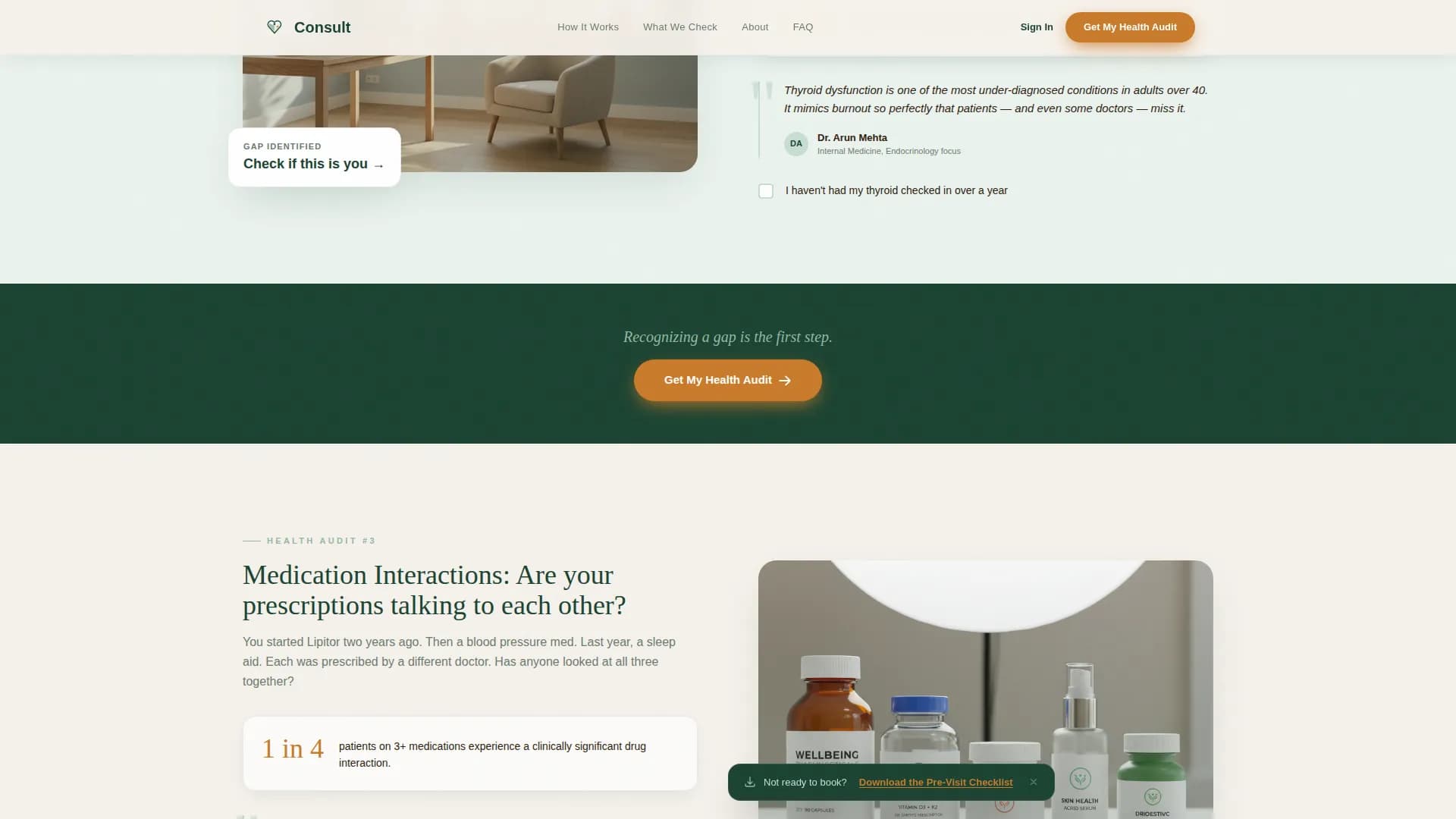 Internist Professional Website Template