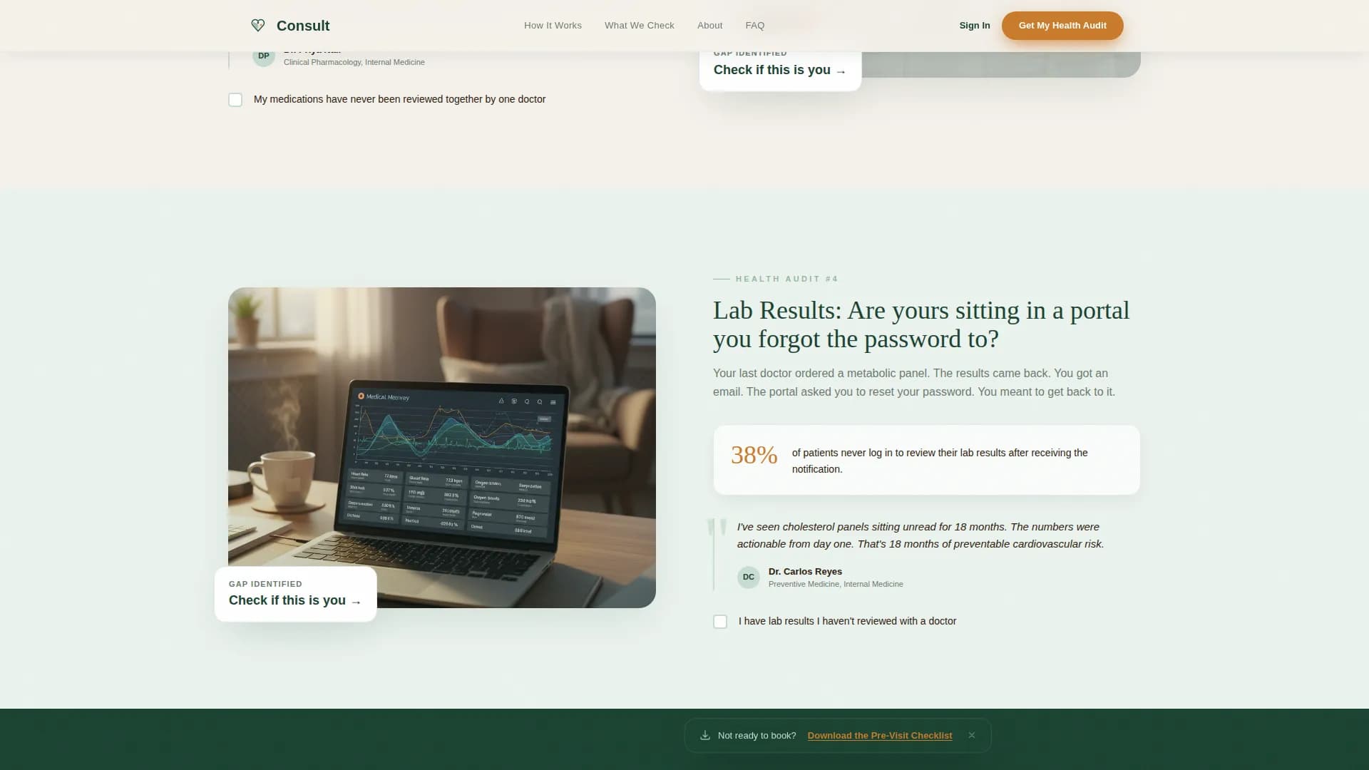 Internist Professional Website Template