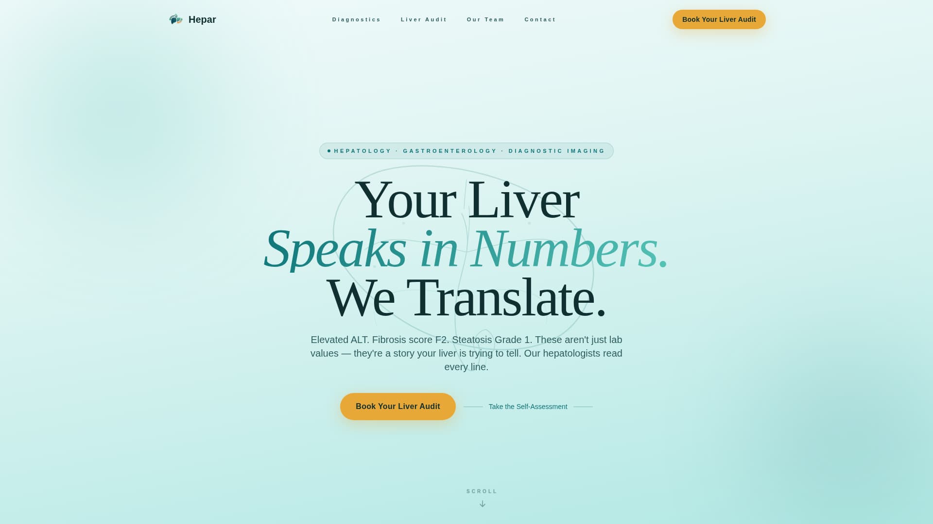 Hepar - Trusted Liverspecialist Landing Page Template