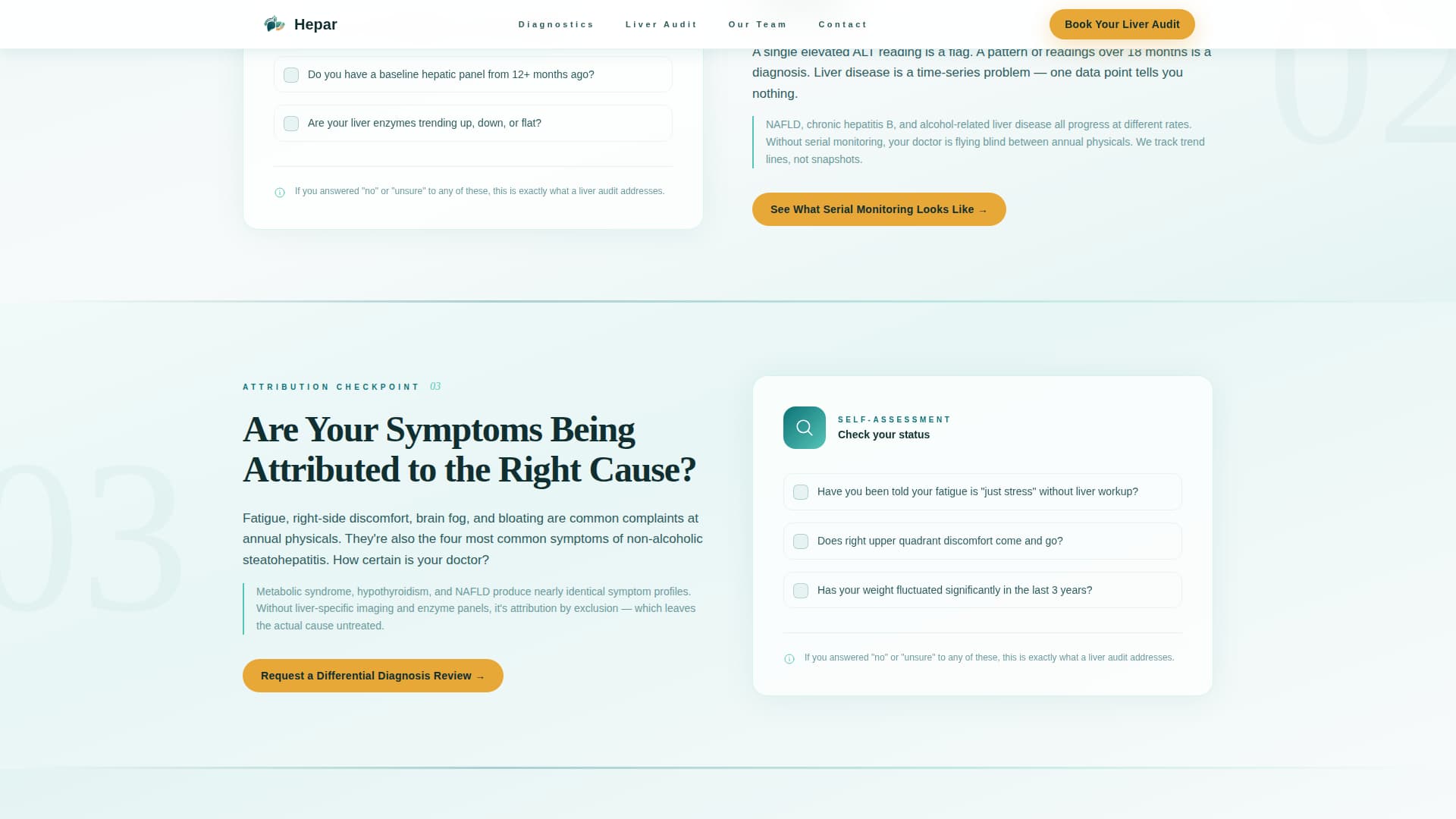 Hepar - Trusted Liverspecialist Landing Page Template