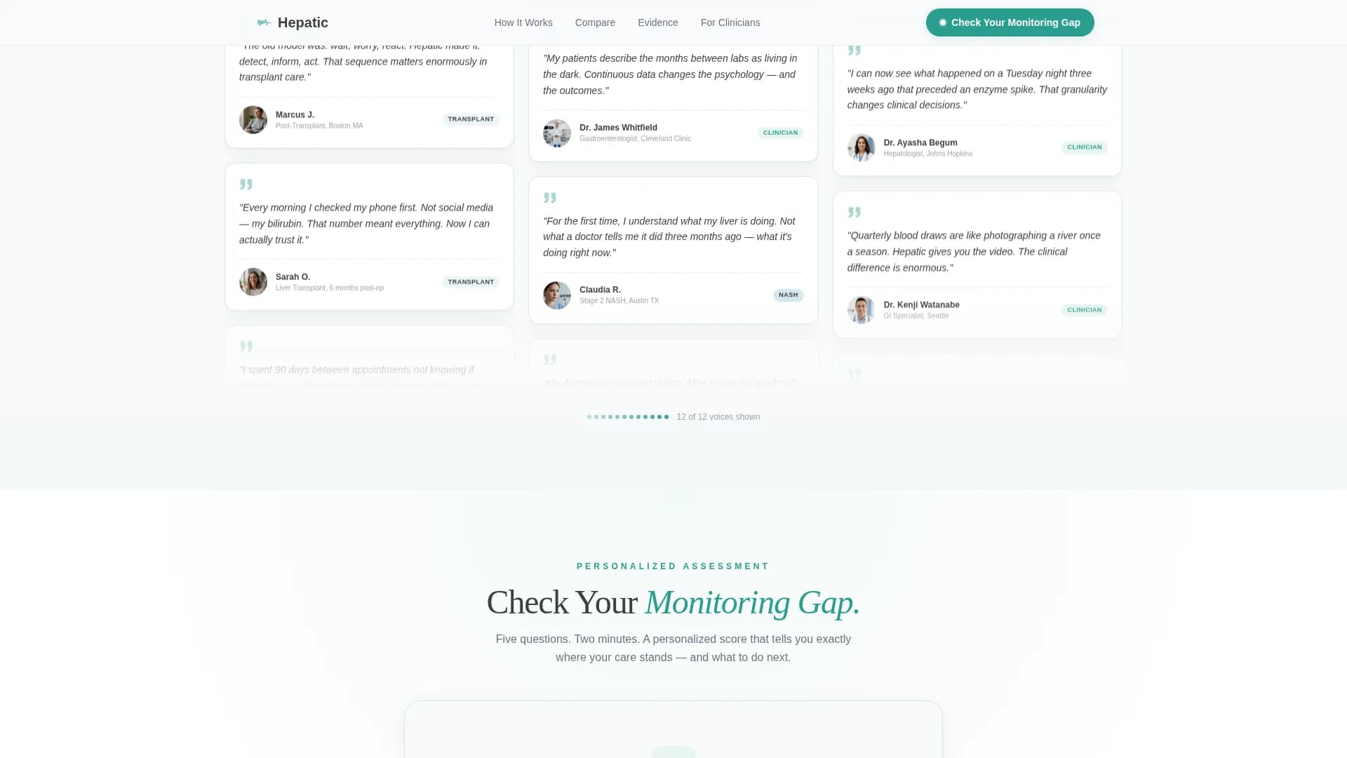 Liver Disease Care Reviews Website Template