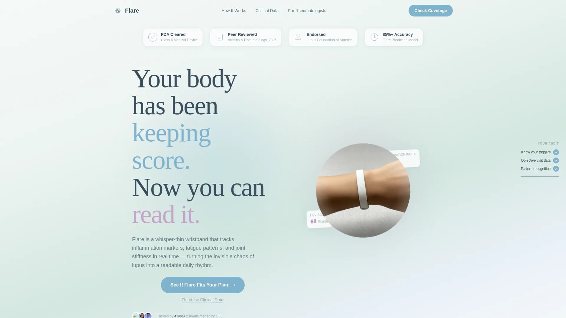 Lupus Care Professional Website Template