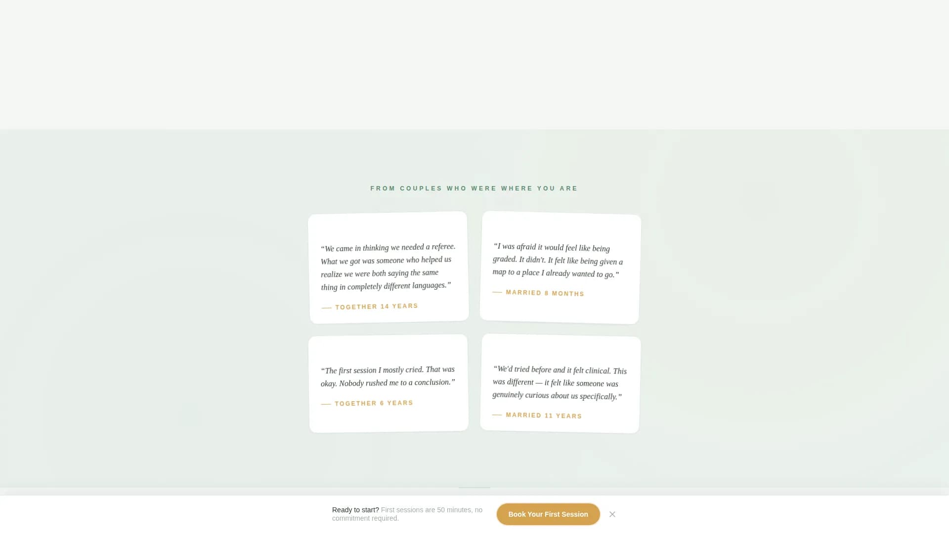 Marriage Counselor Advanced Booking Website Template