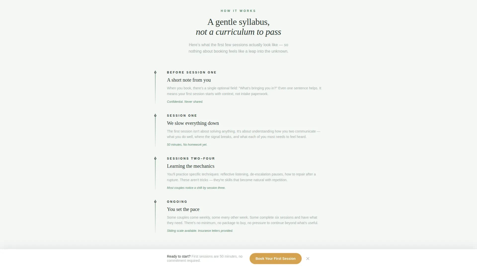Marriage Counselor Advanced Booking Website Template
