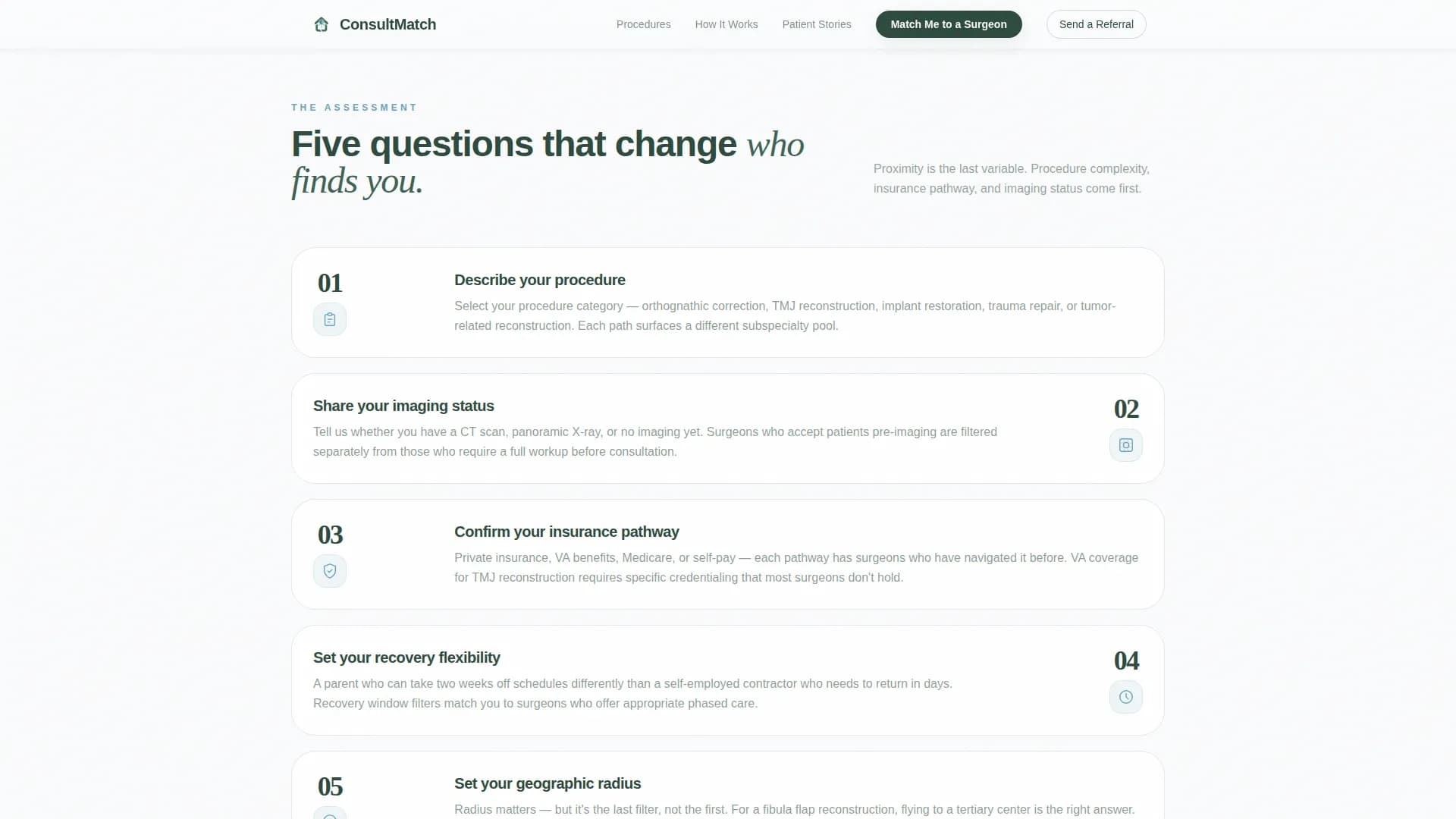 Maxillofacial Surgeon Directory Website Template