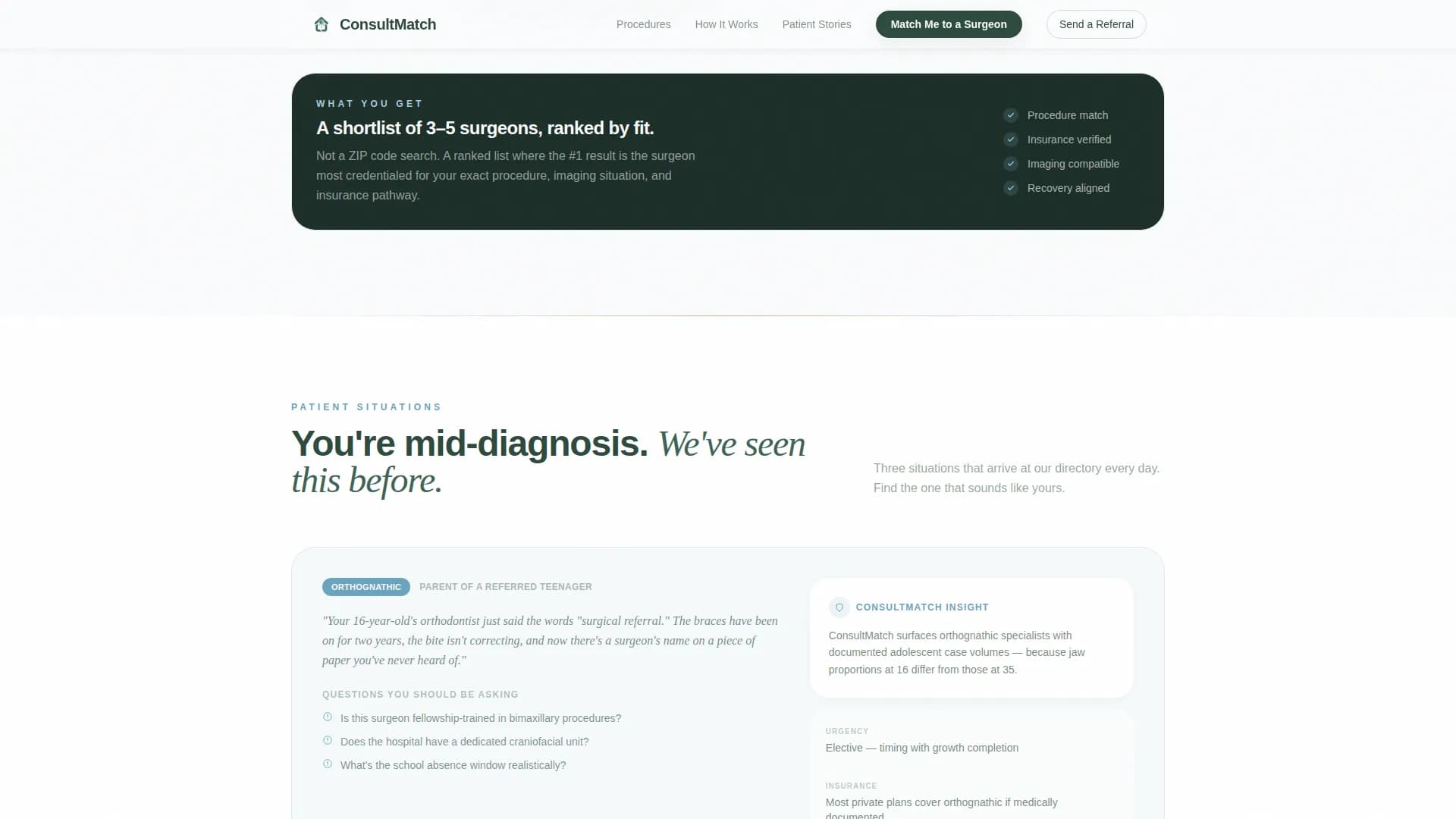 Maxillofacial Surgeon Directory Website Template