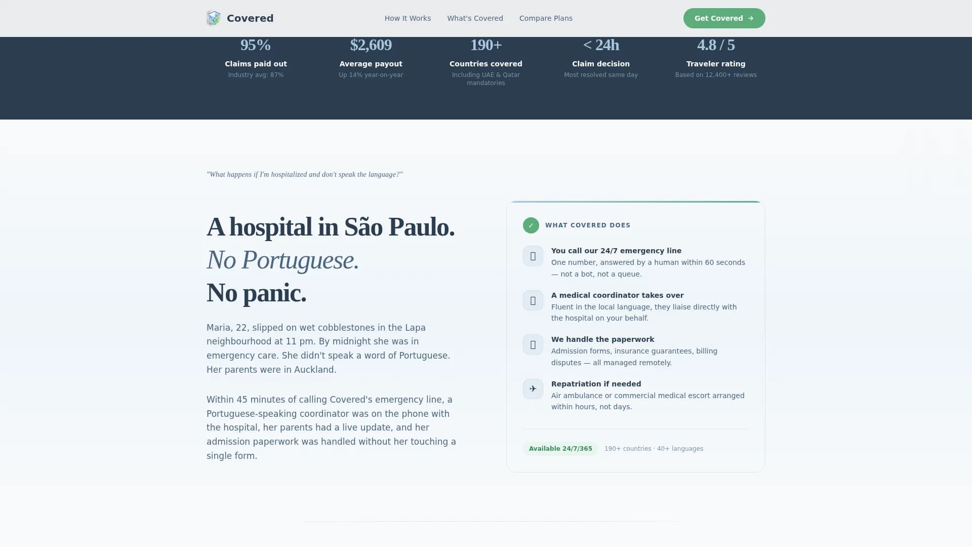 Medical Tourism & Concierge FAQ Website Template