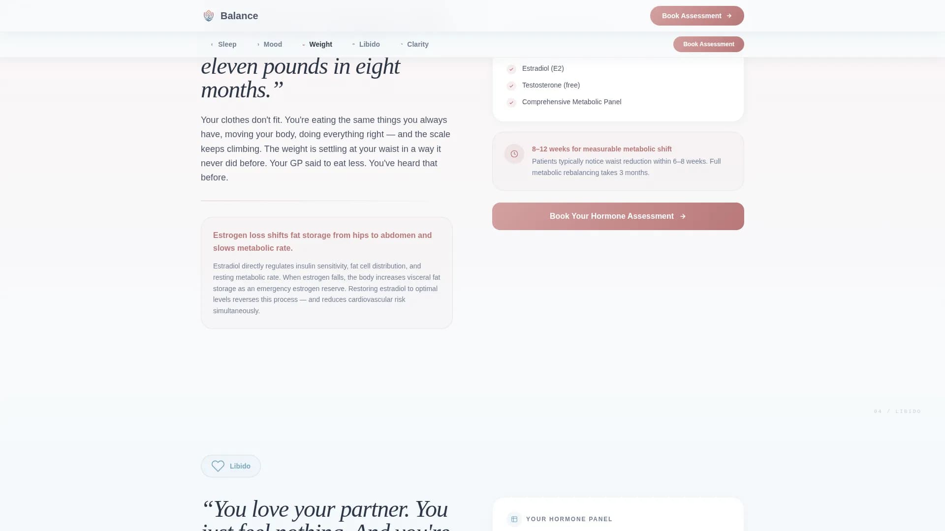 Women's Health & OB-GYN Booking Website Template