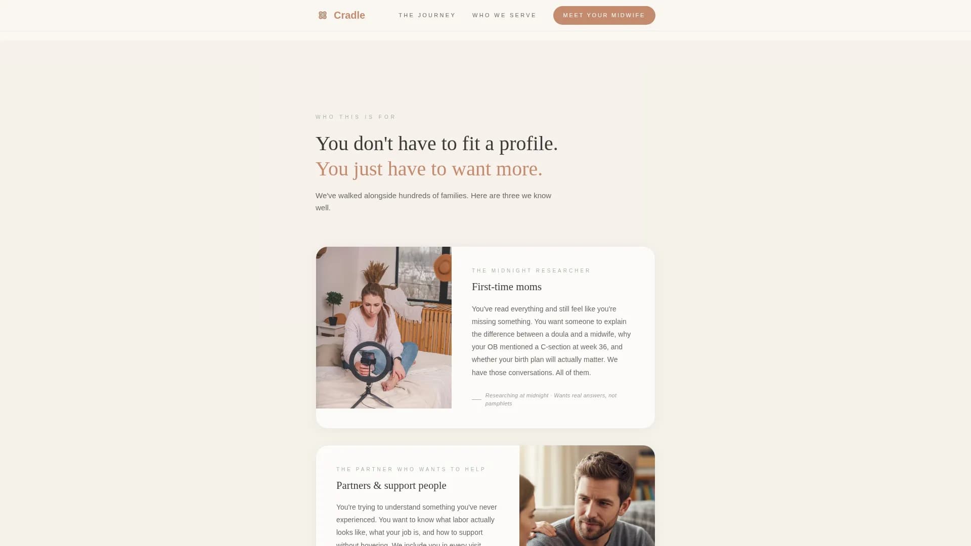 Women's Health & OB-GYN Booking Website Template