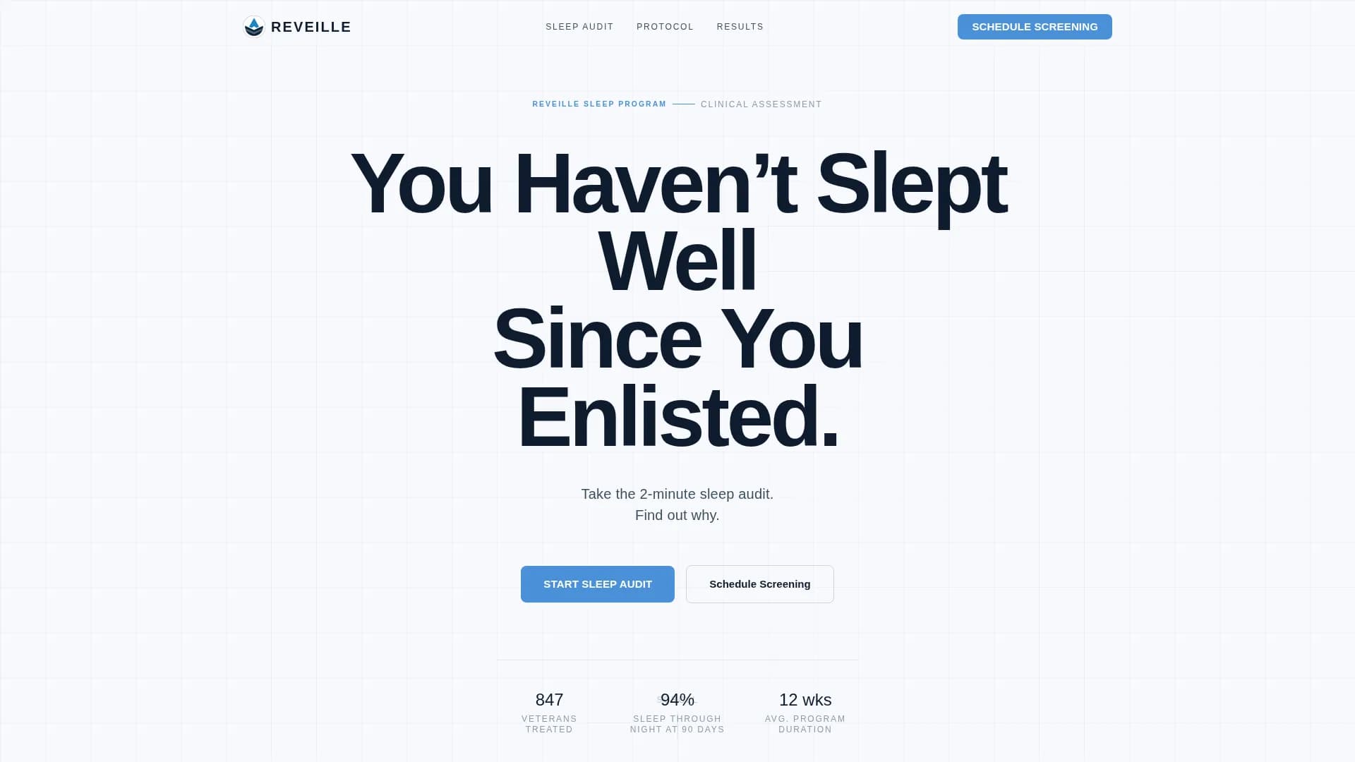 Sleep Medicine & Clinic Specialist Booking Website Template
