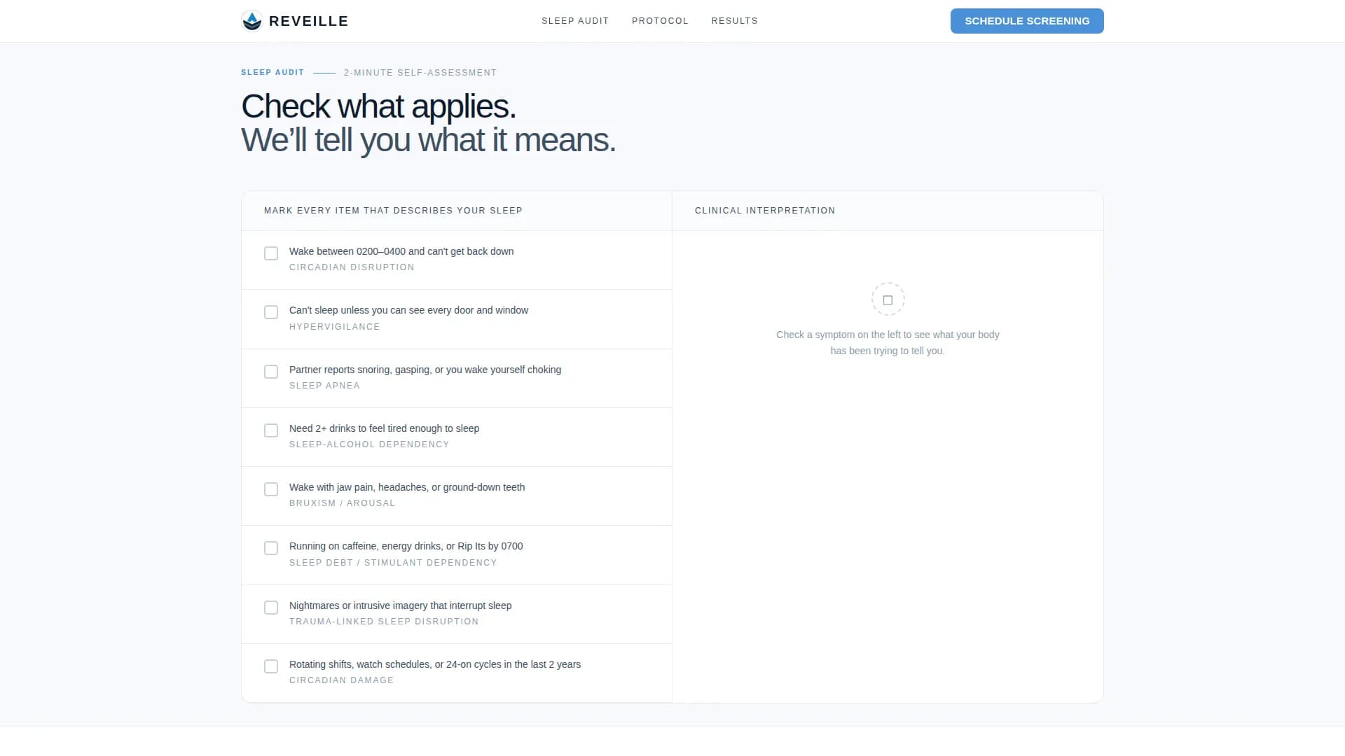 Sleep Medicine & Clinic Specialist Booking Website Template