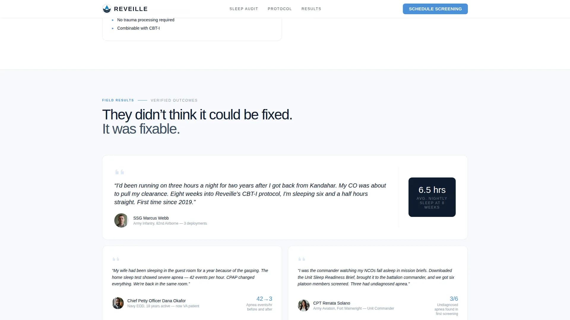 Sleep Medicine & Clinic Specialist Booking Website Template