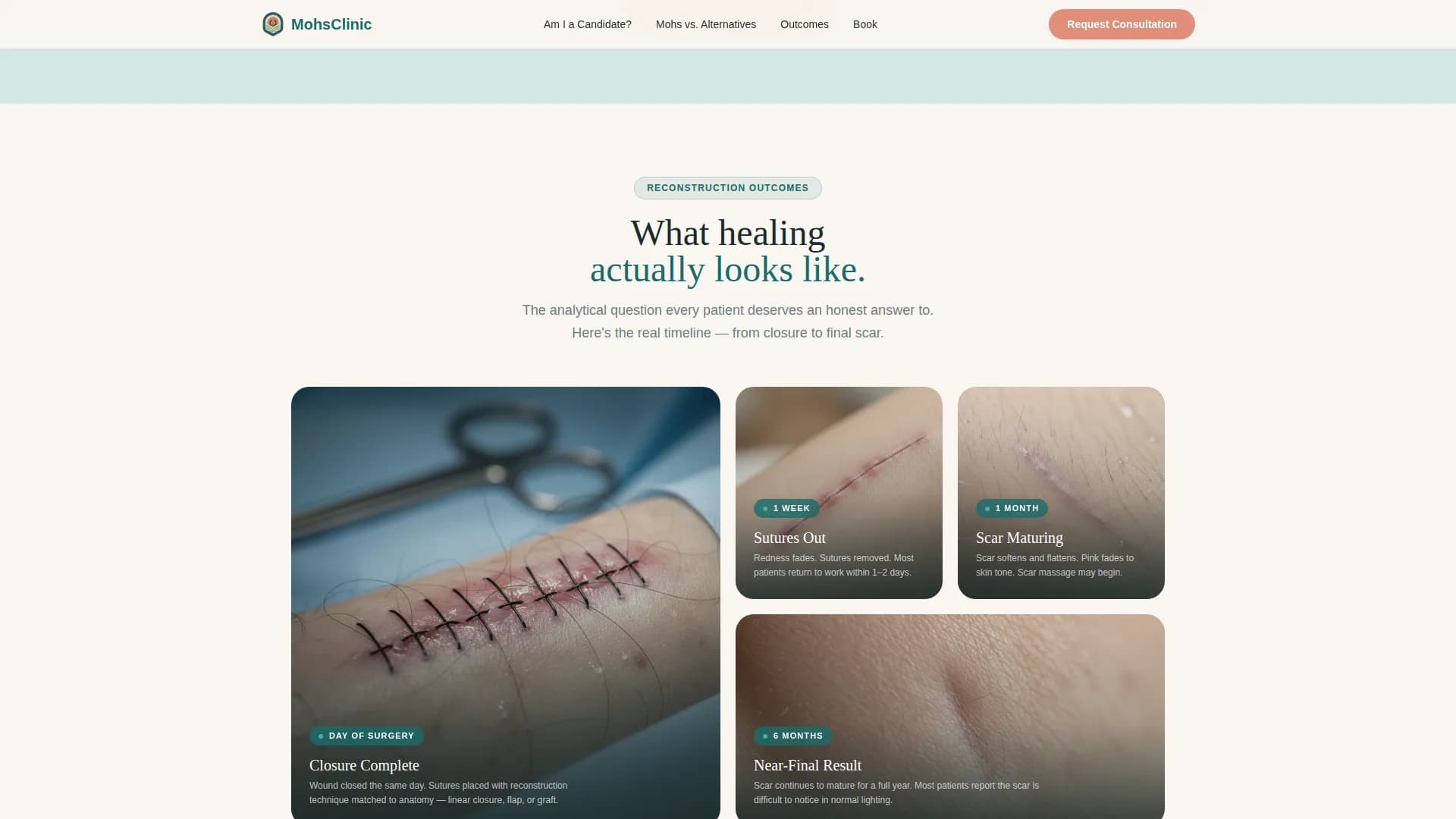 Dermatology & Skin Clinic Booking Website Template