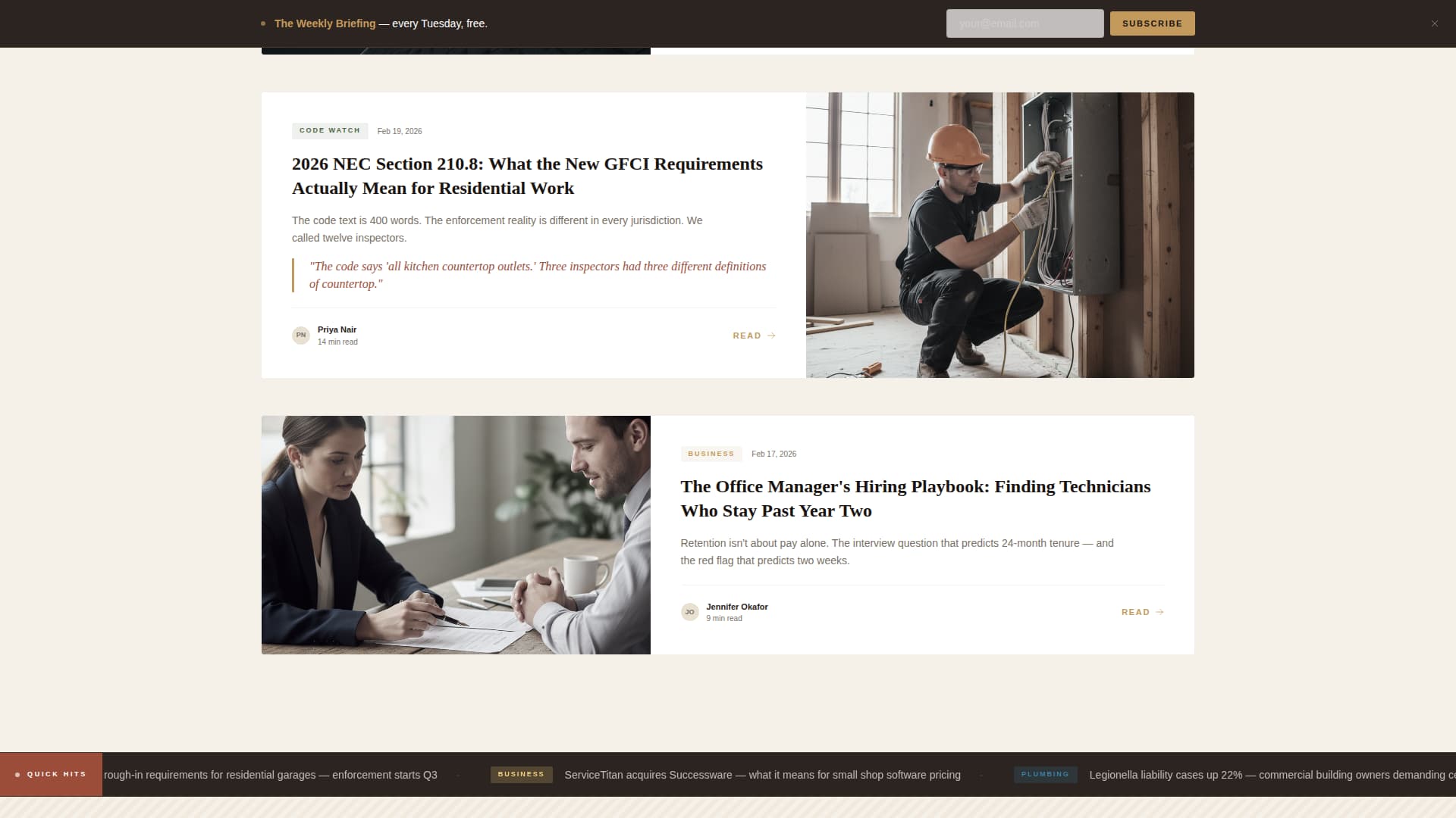 Hearthstone - Trusted Trades Landing Page Template