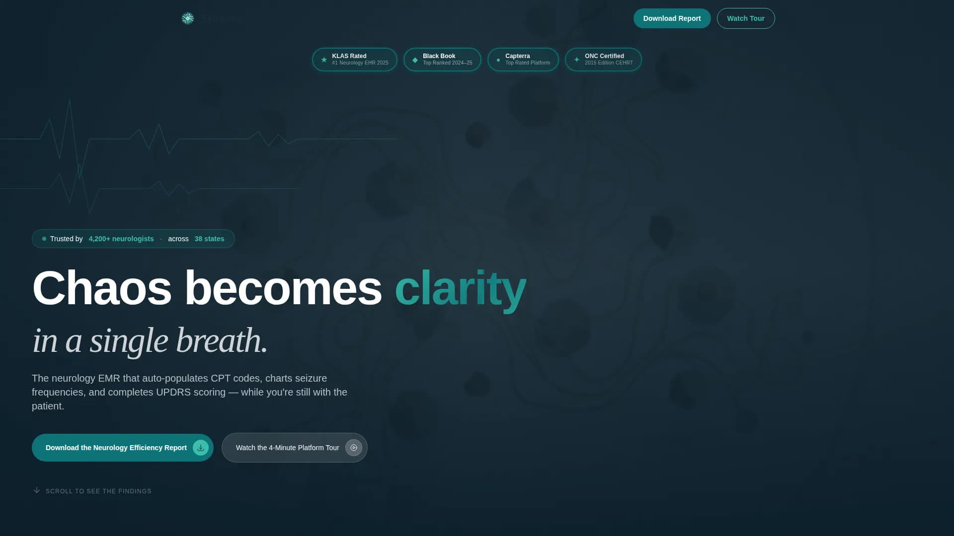 Neurology Medicine Professional Website Template