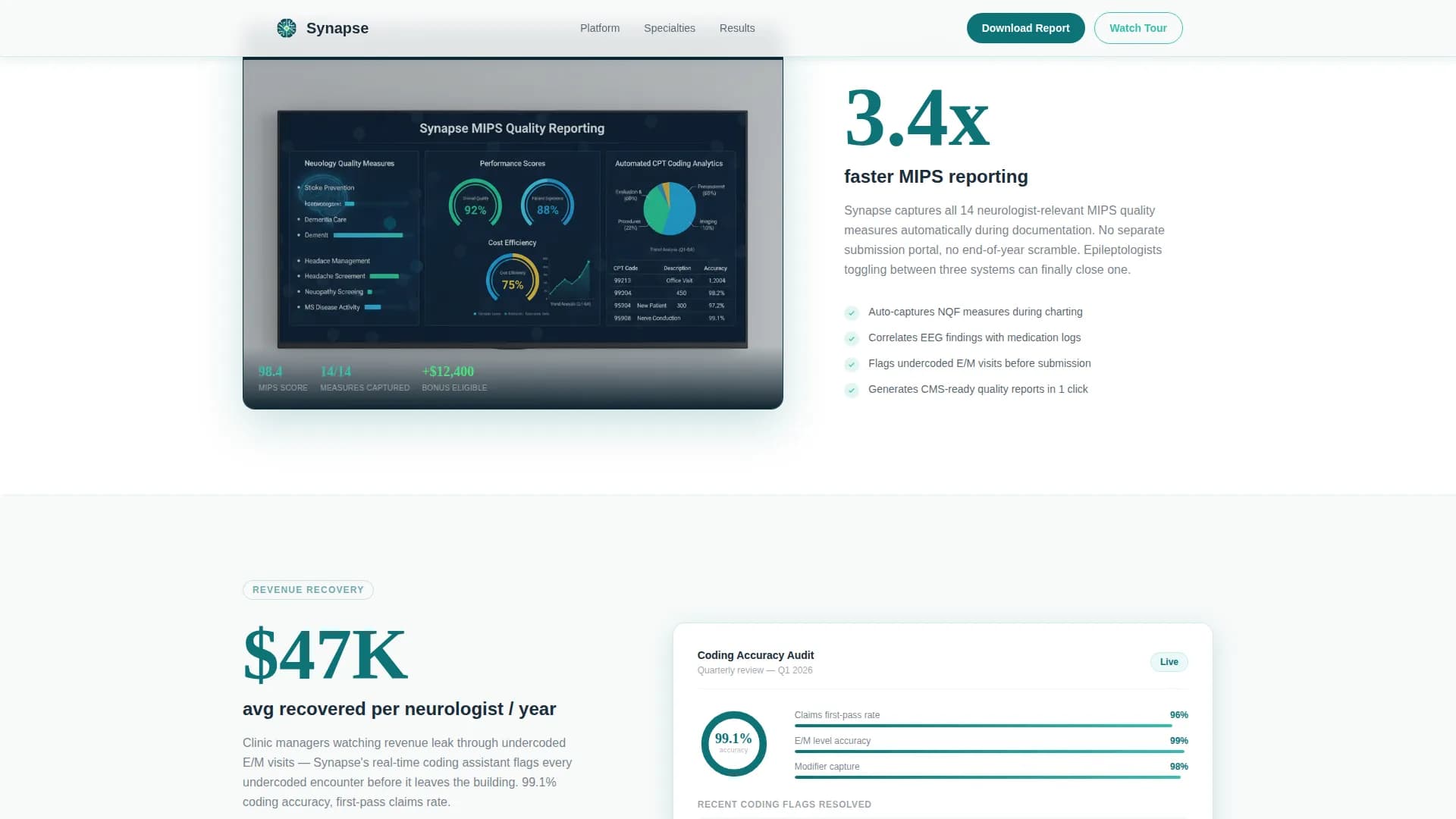 Neurology Medicine Professional Website Template