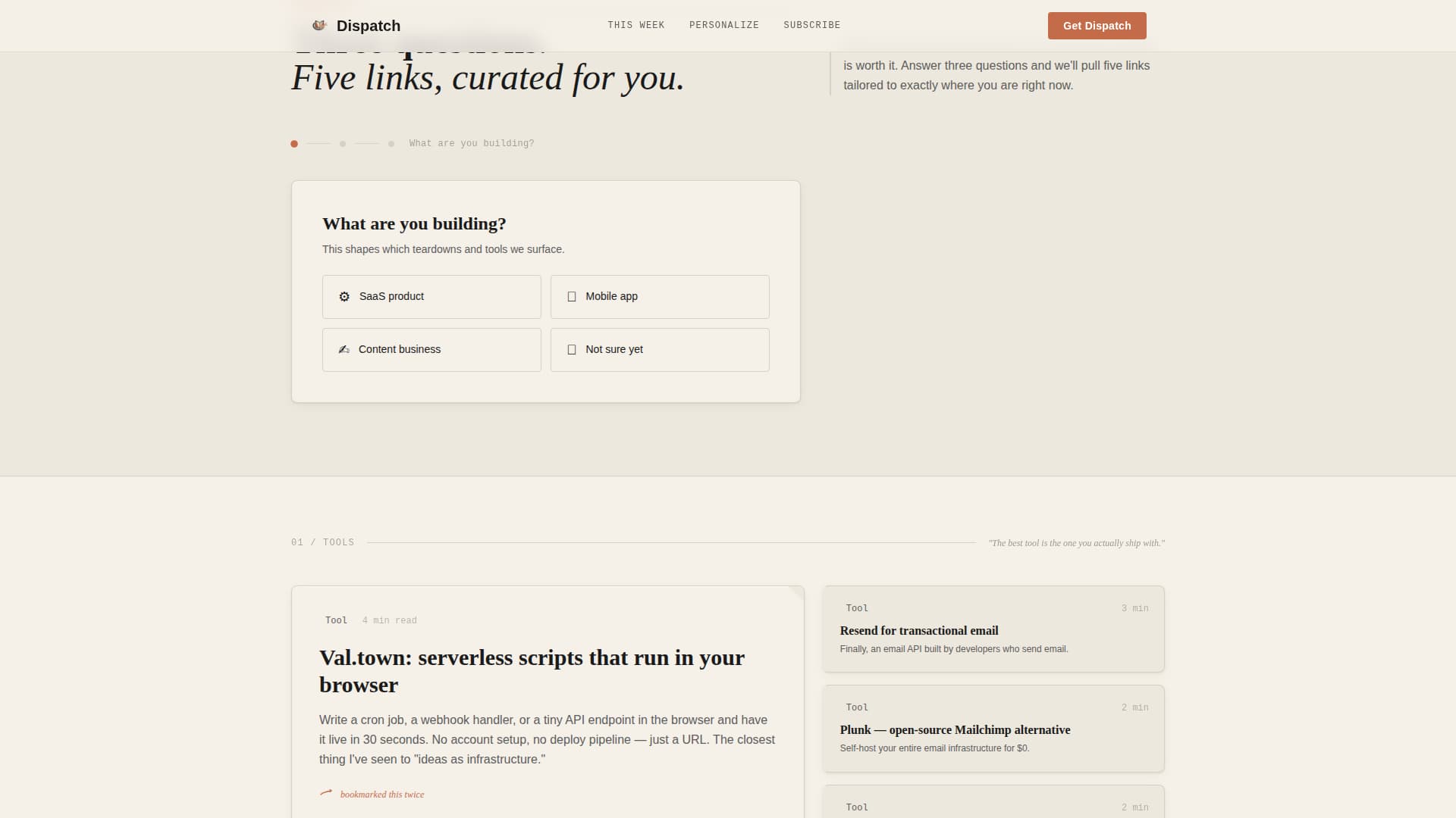 Indie - Premium Hacker Landing Page Template