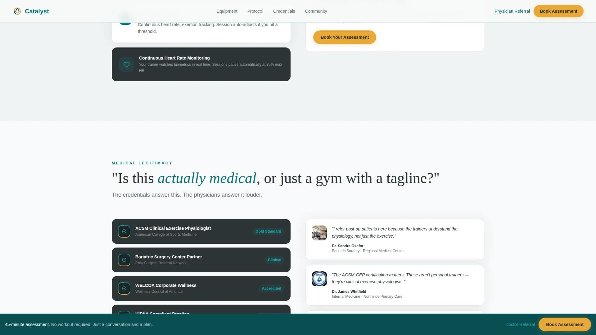Obesity Care Booking Website Template
