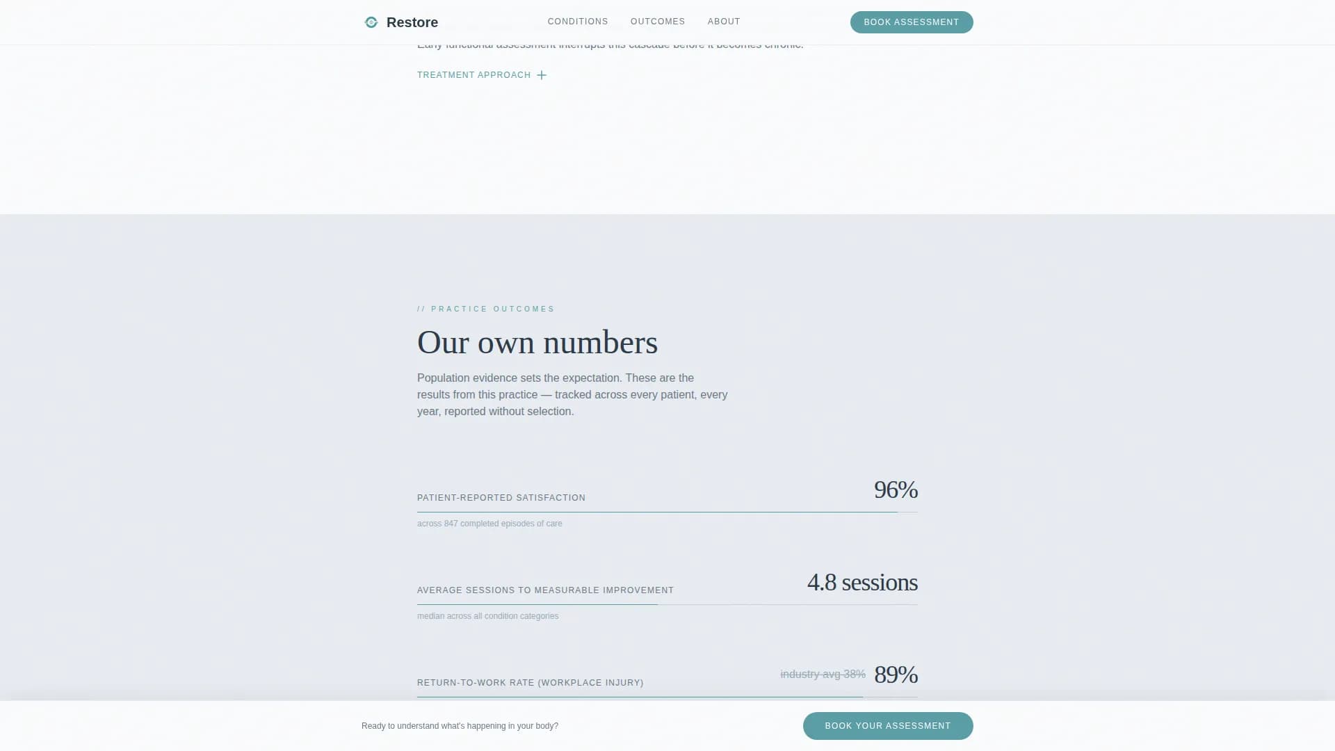 Thrive - Occupational Therapy Landing Page Template