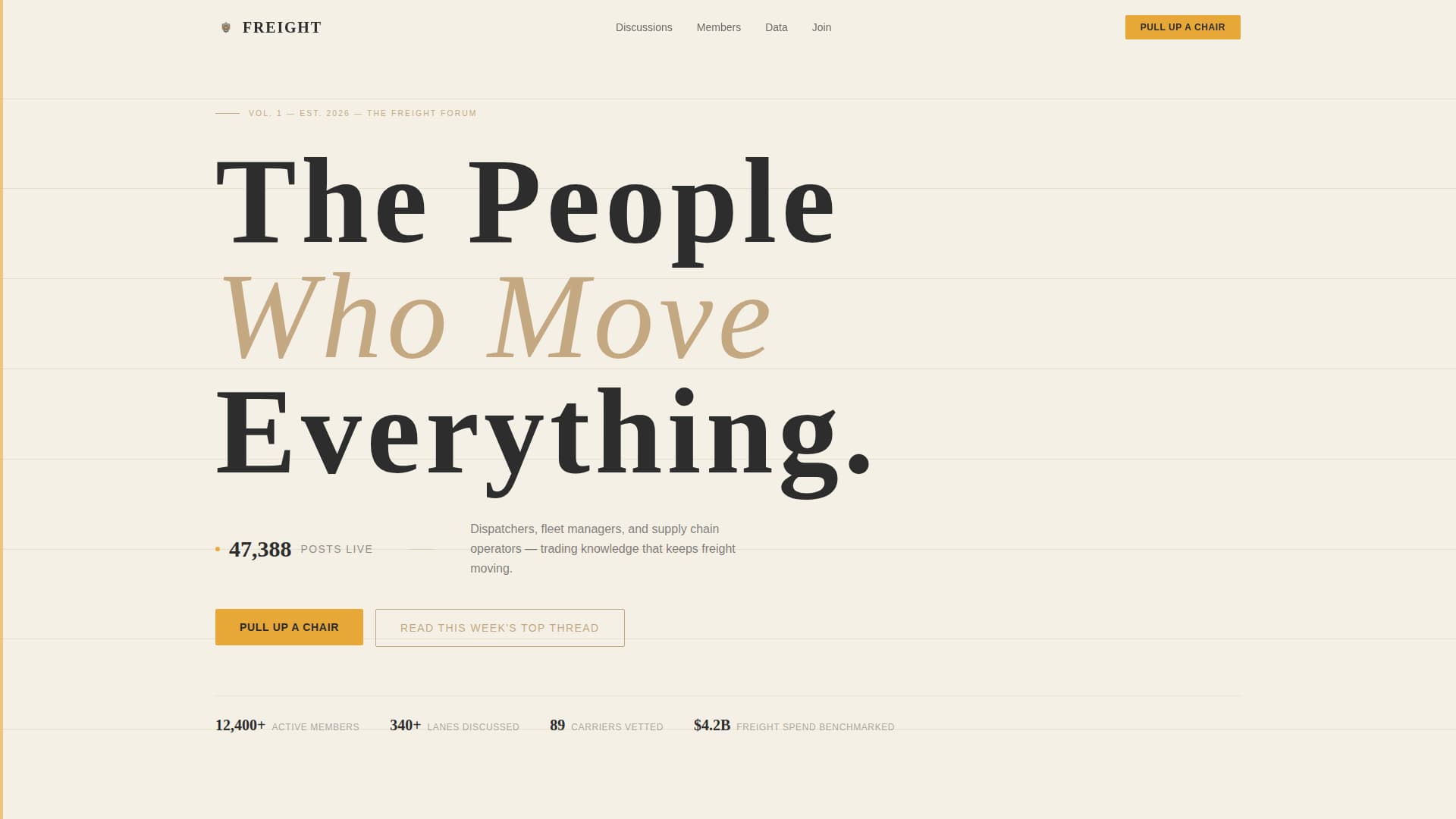 Freight - Dynamic Logistics Landing Page Template