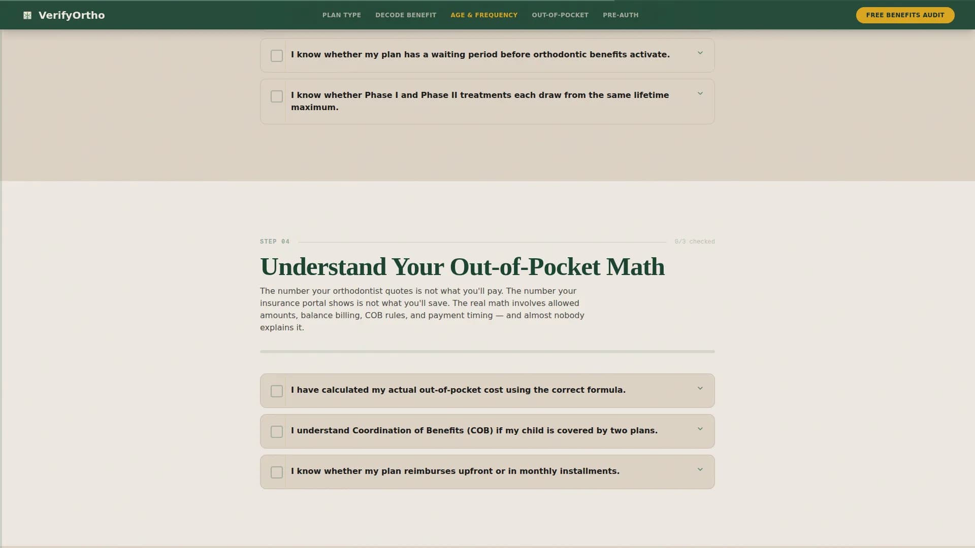 Orthodontist Insurance Verification Website Template