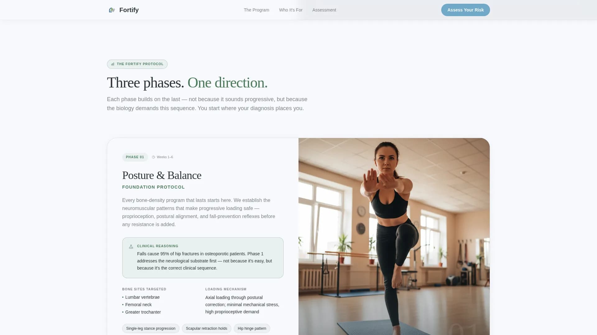 Osteoporosis Care Reviews Website Template