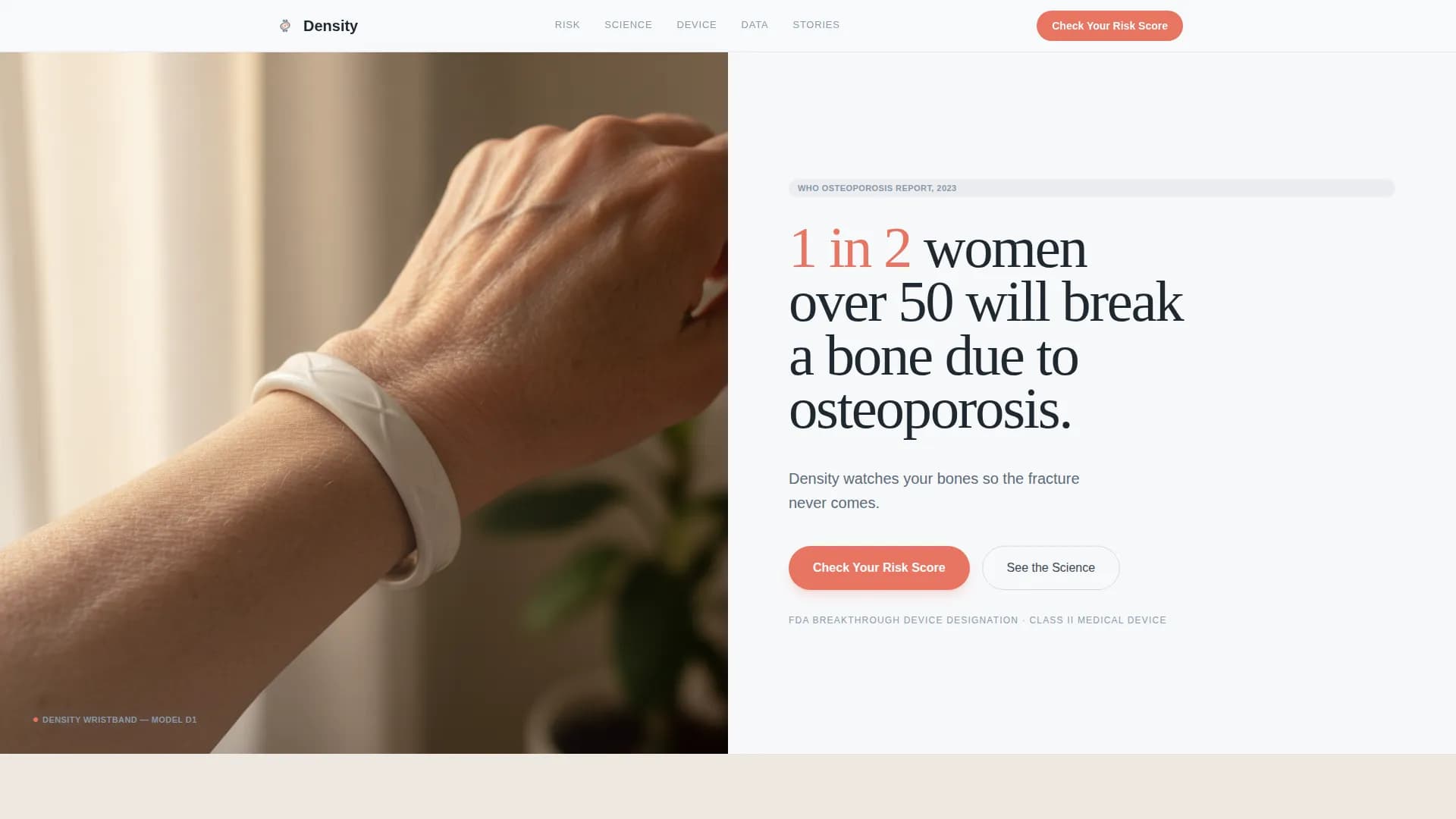 Osteoporosis Care Specialist Reviews Website Template