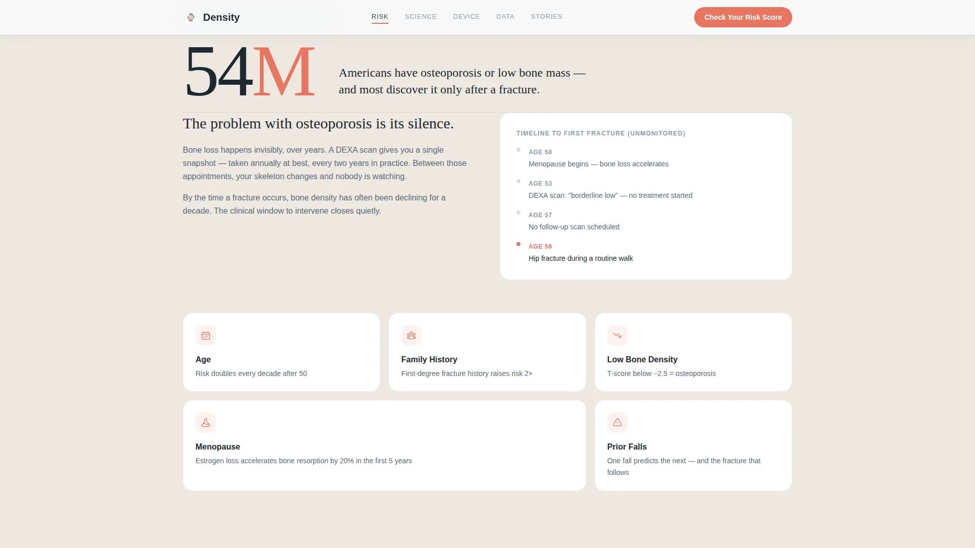 Osteoporosis Care Specialist Reviews Website Template