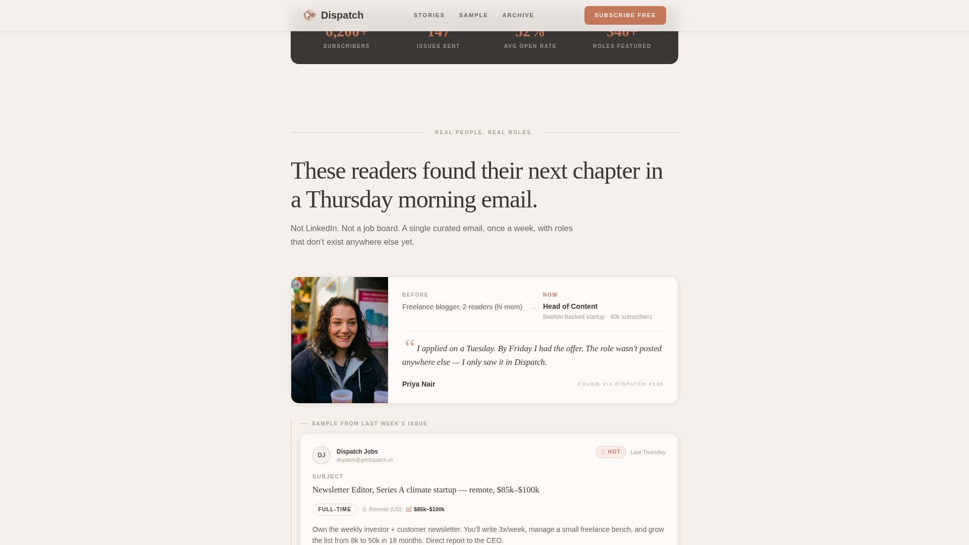 Newsletter - Premium Business Landing Page Template