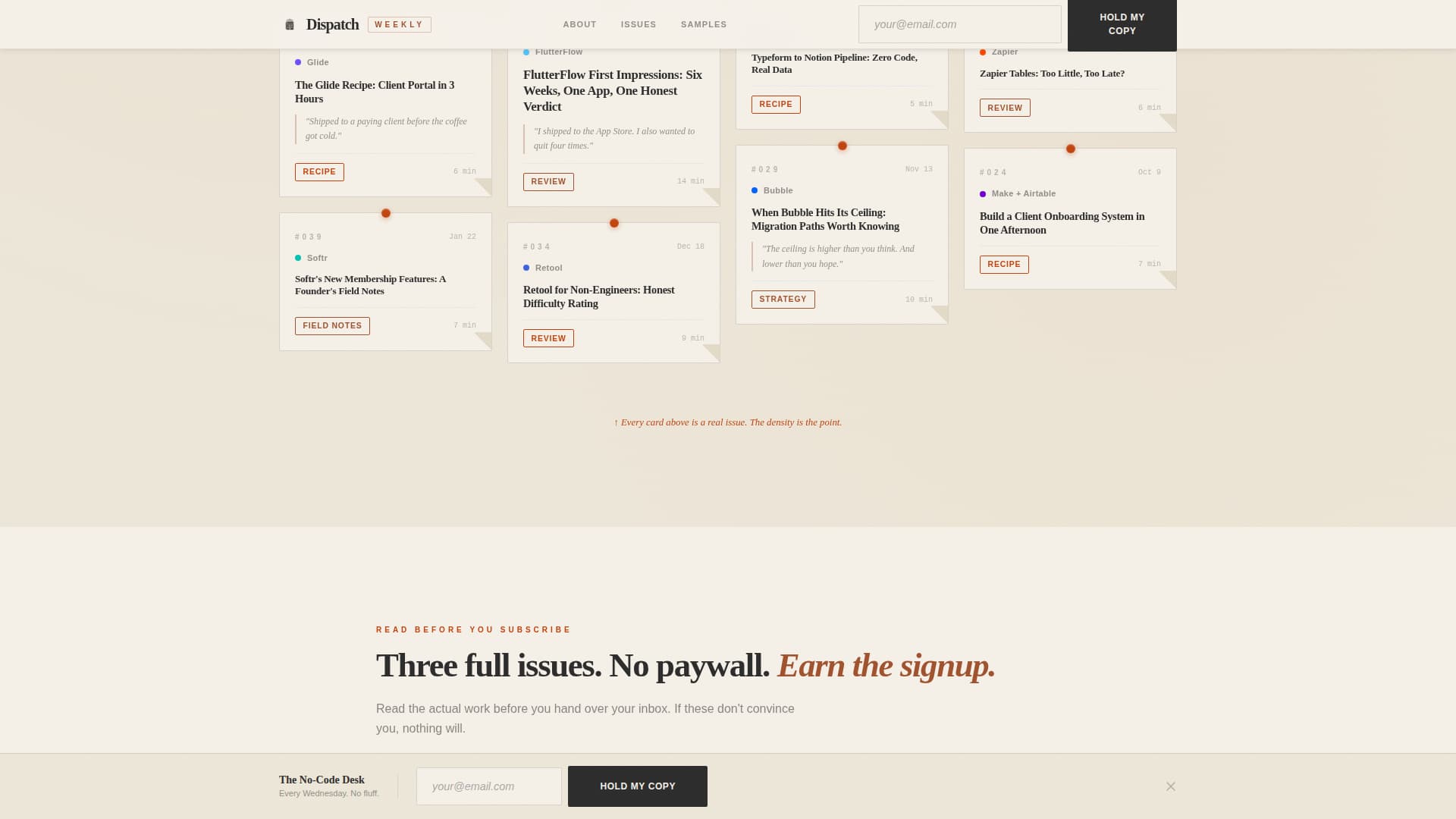 Dispatch — Trusted Automation Landing Page Template