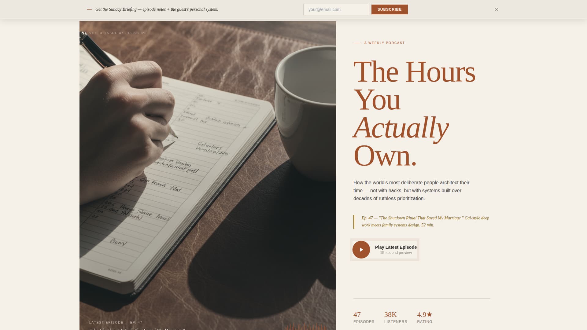 Rhythm — Precision Workflow Optimization Landing Page Template