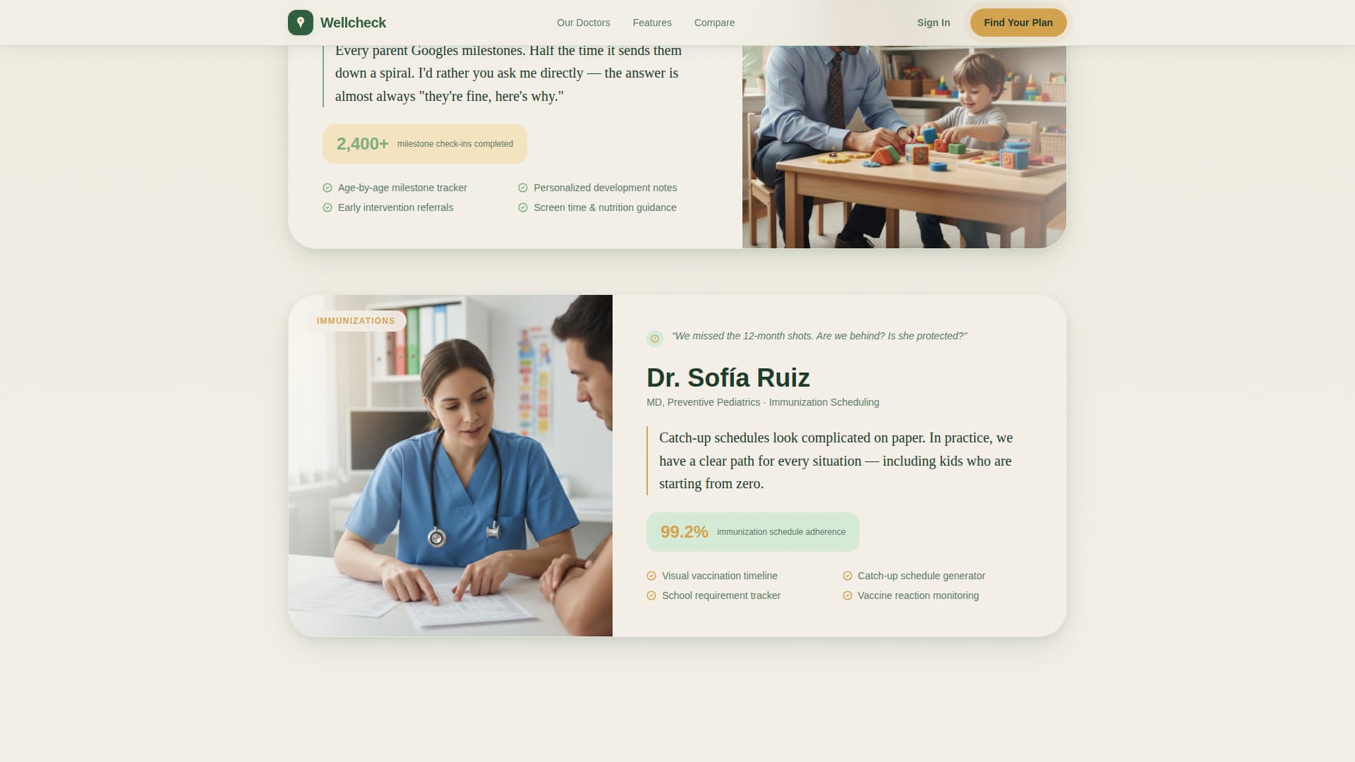 Pediatrician Reviews Website Template